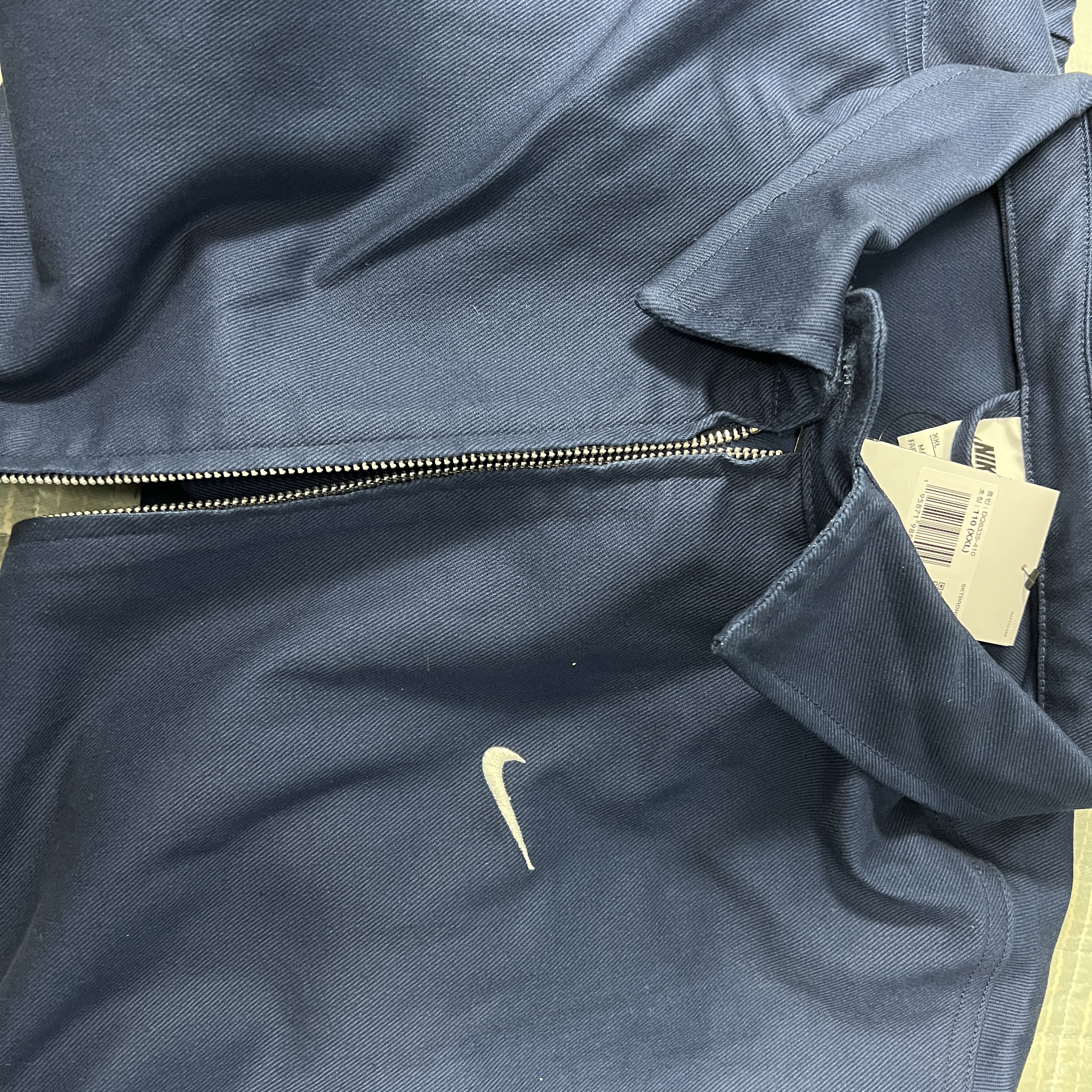 Nike SB Lightweight Skateboarding Jacket Midnight Navy - Asia 착용 스타일