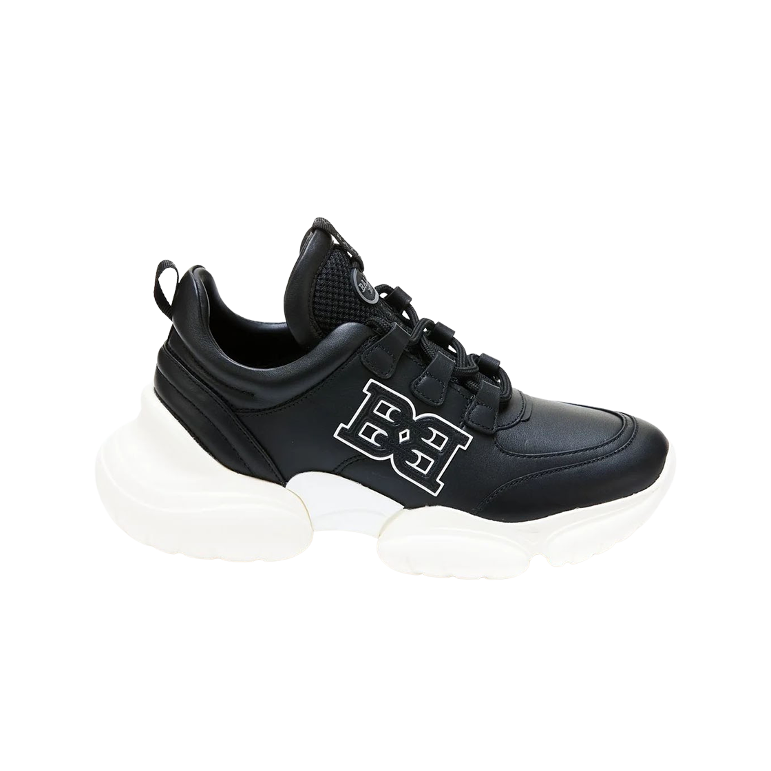 (W) 발리 클레어스 레더 스니커즈 블랙((W) Bally Claires Leather Sneakers Black) - 1