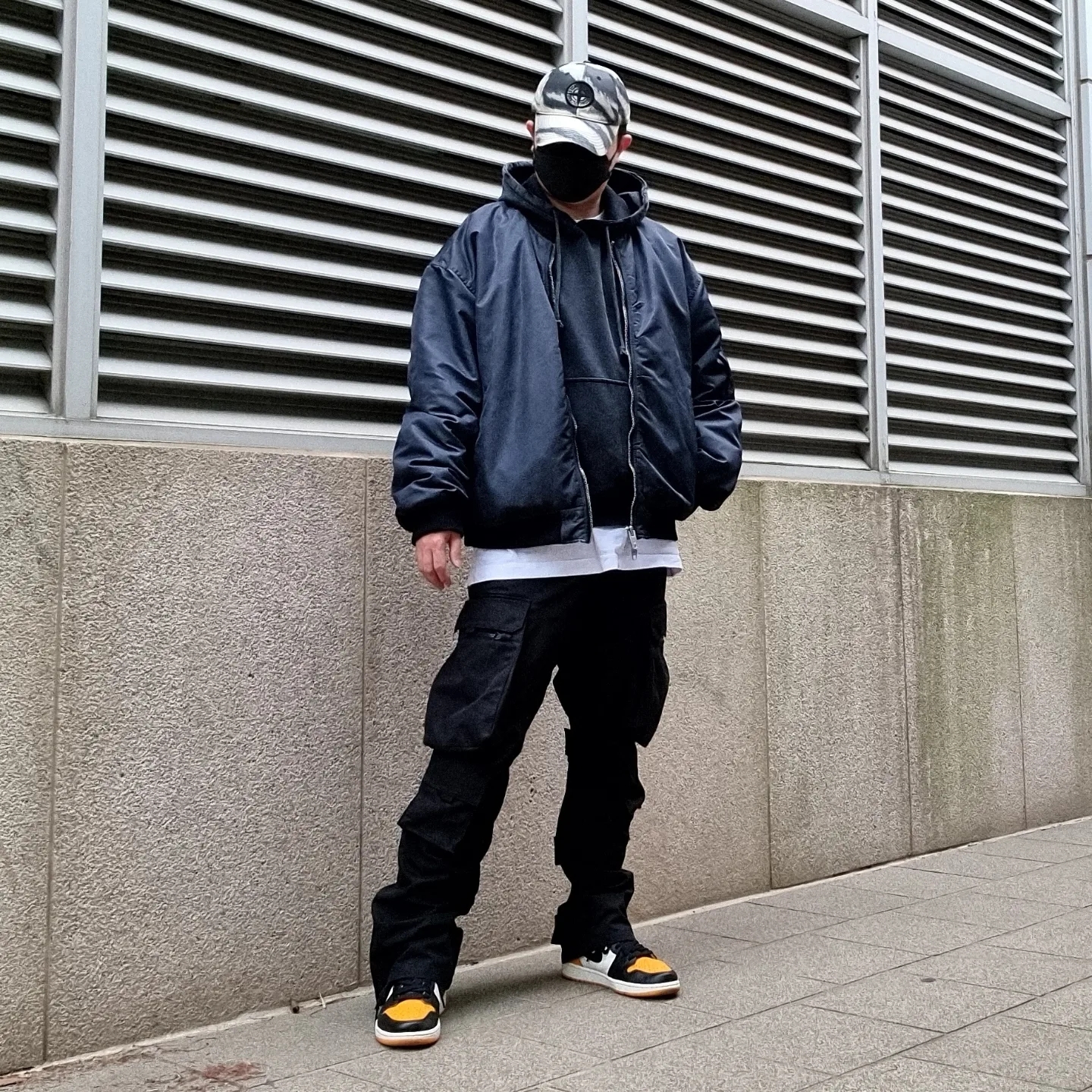 Jordan 1 Retro High OG Taxi 착용 스타일 - 2