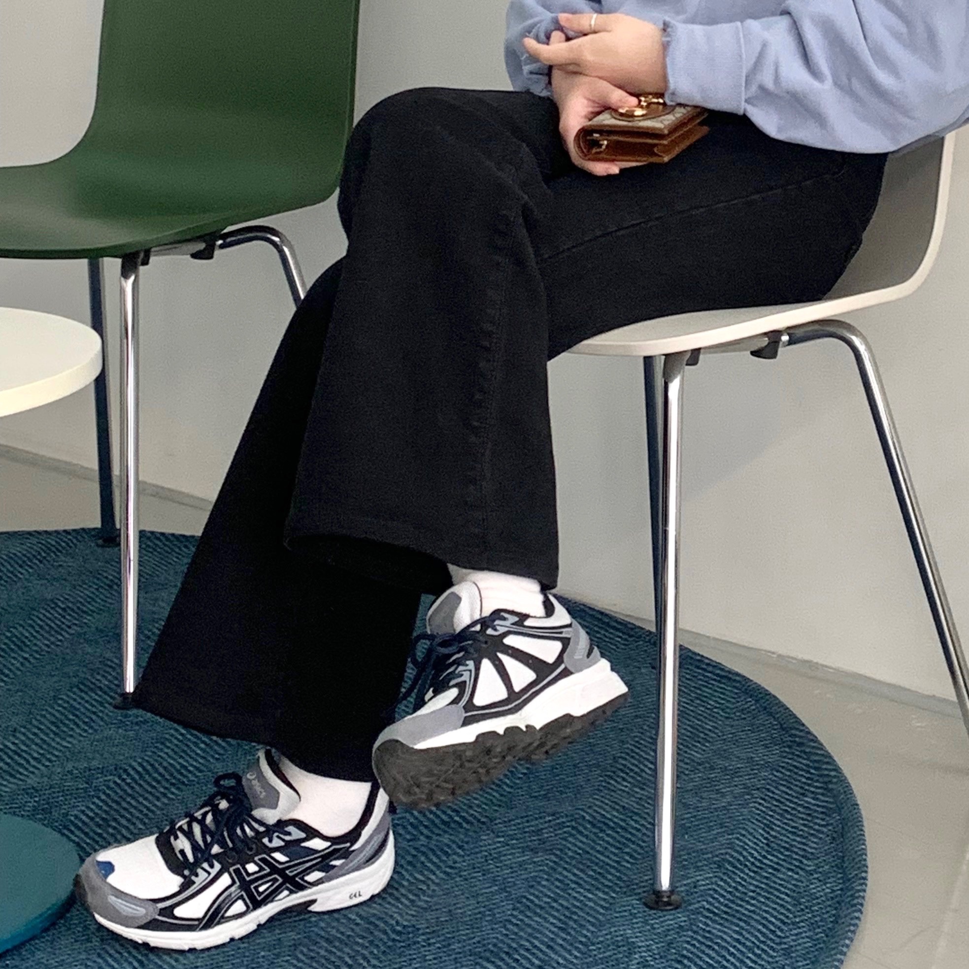 Asics Gel-Venture 6 SPS Glacier Grey 착용 스타일