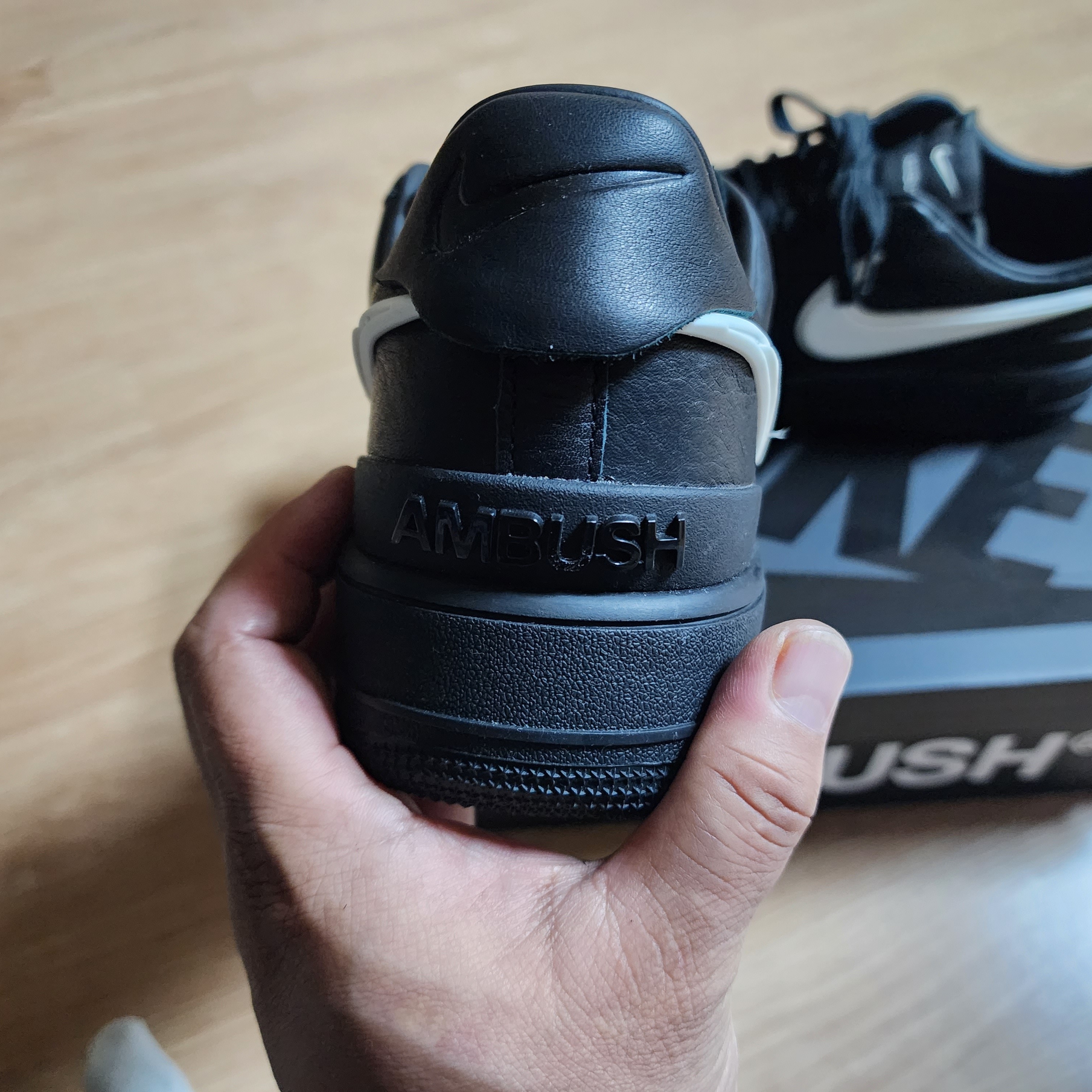 Nike x Ambush Air Force 1 Low SP Black 착용 스타일 - 3