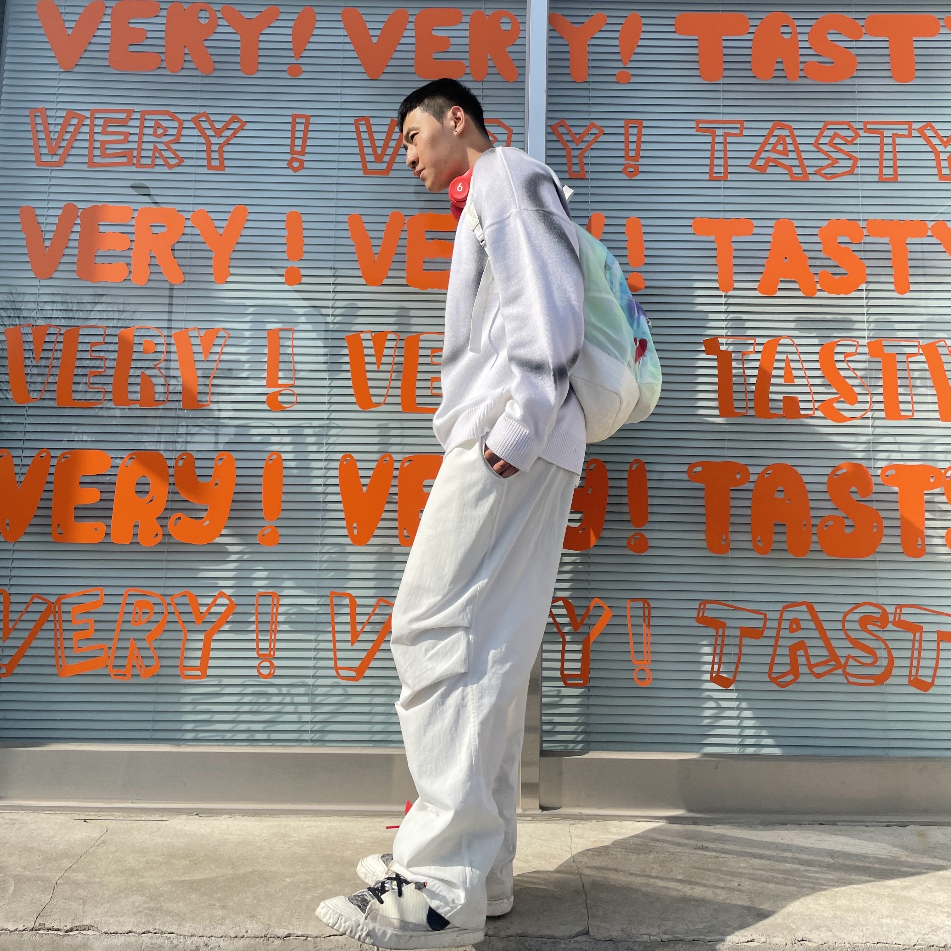 Nike x Readymade Blazer Mid White 착용 스타일 - 3
