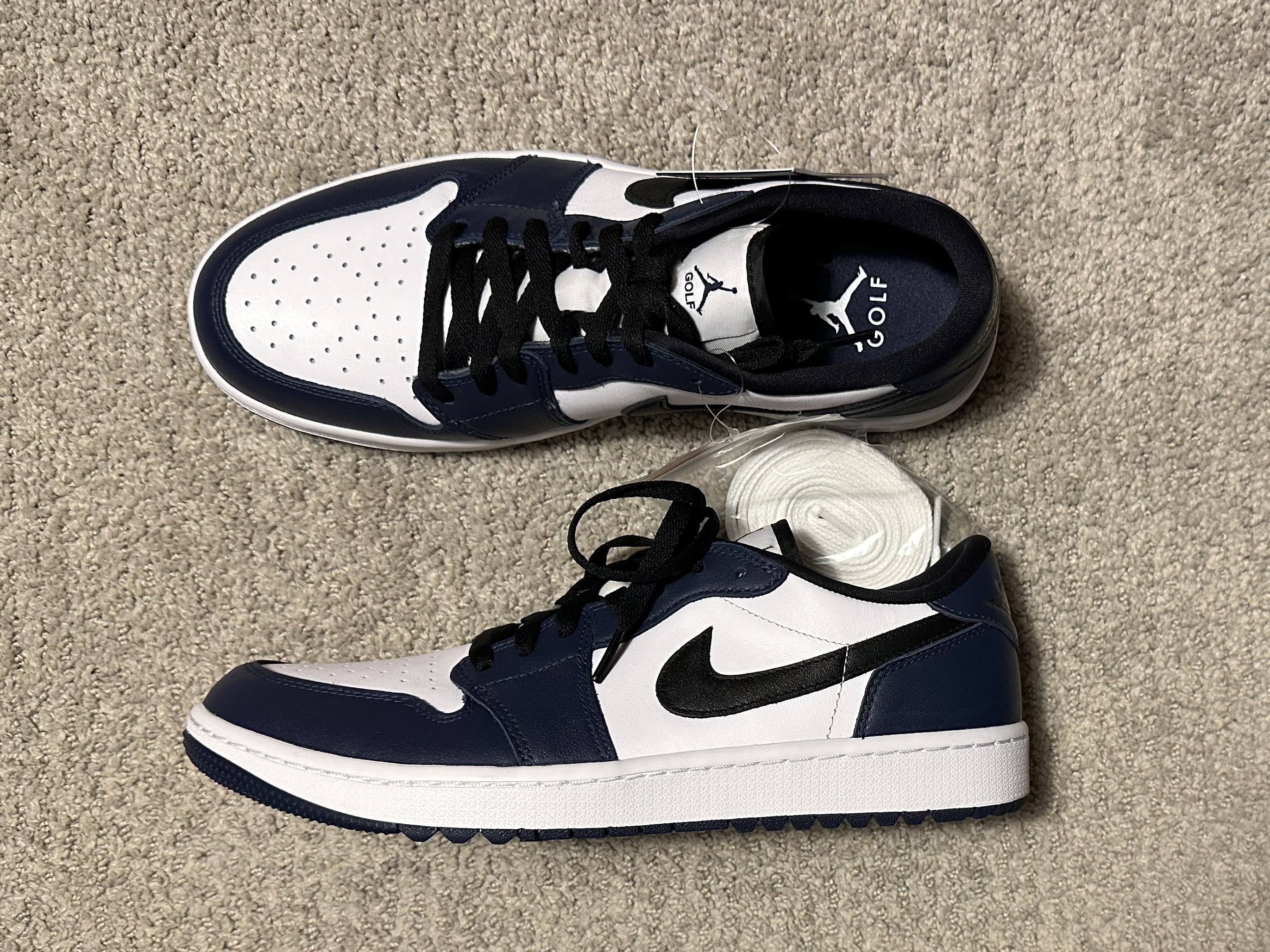 Jordan 1 Low Golf Midnight Navy 착용 스타일 - 2
