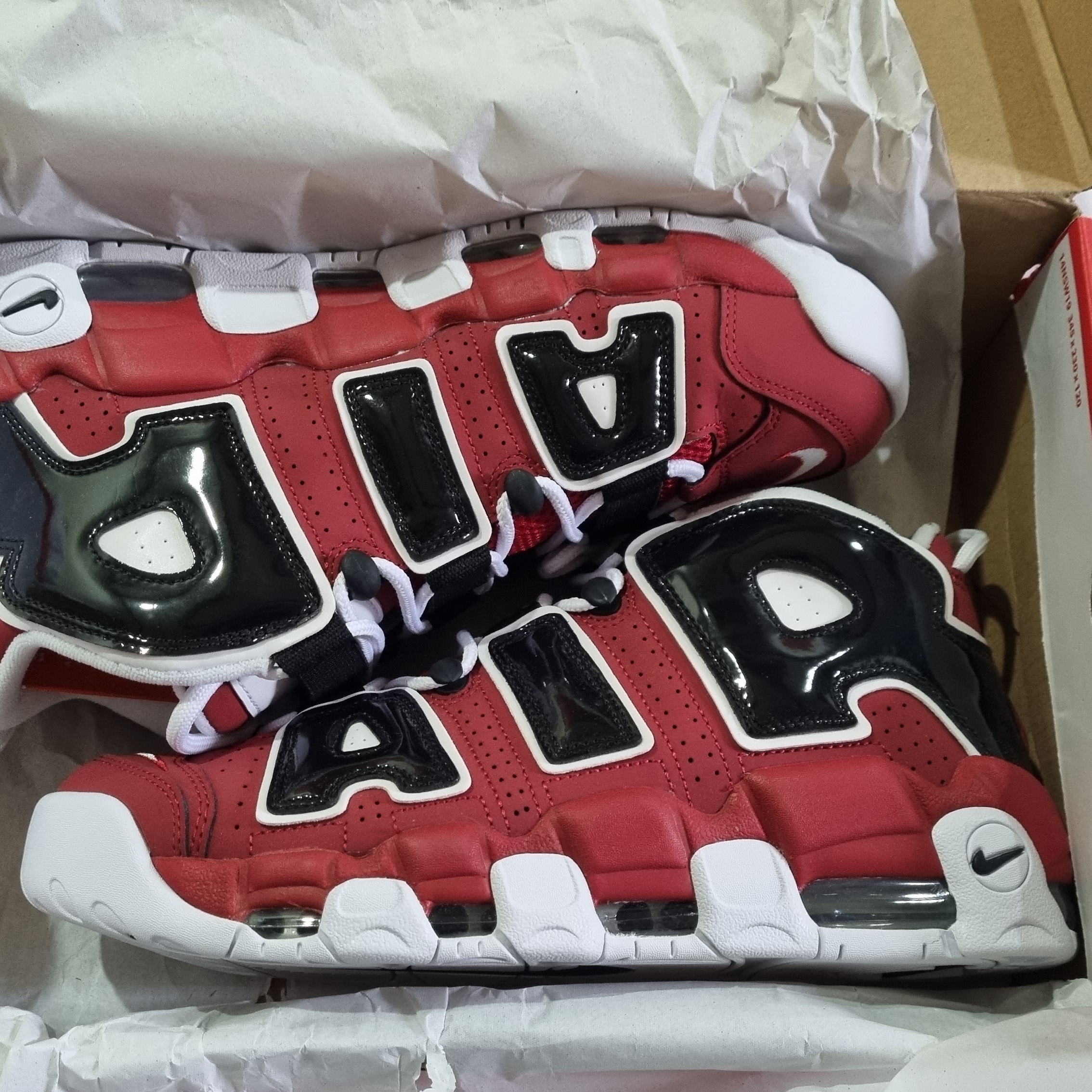 Nike Air More Uptempo 96 Bulls 2021 착용 스타일 - 1