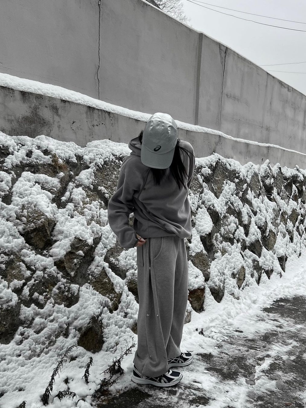 Art Of Field Side Snap Jersey Hooded Light Gray, Asics Jog 100 S Navy Pure Silver - 2E Wide 착용 스타일 - 2