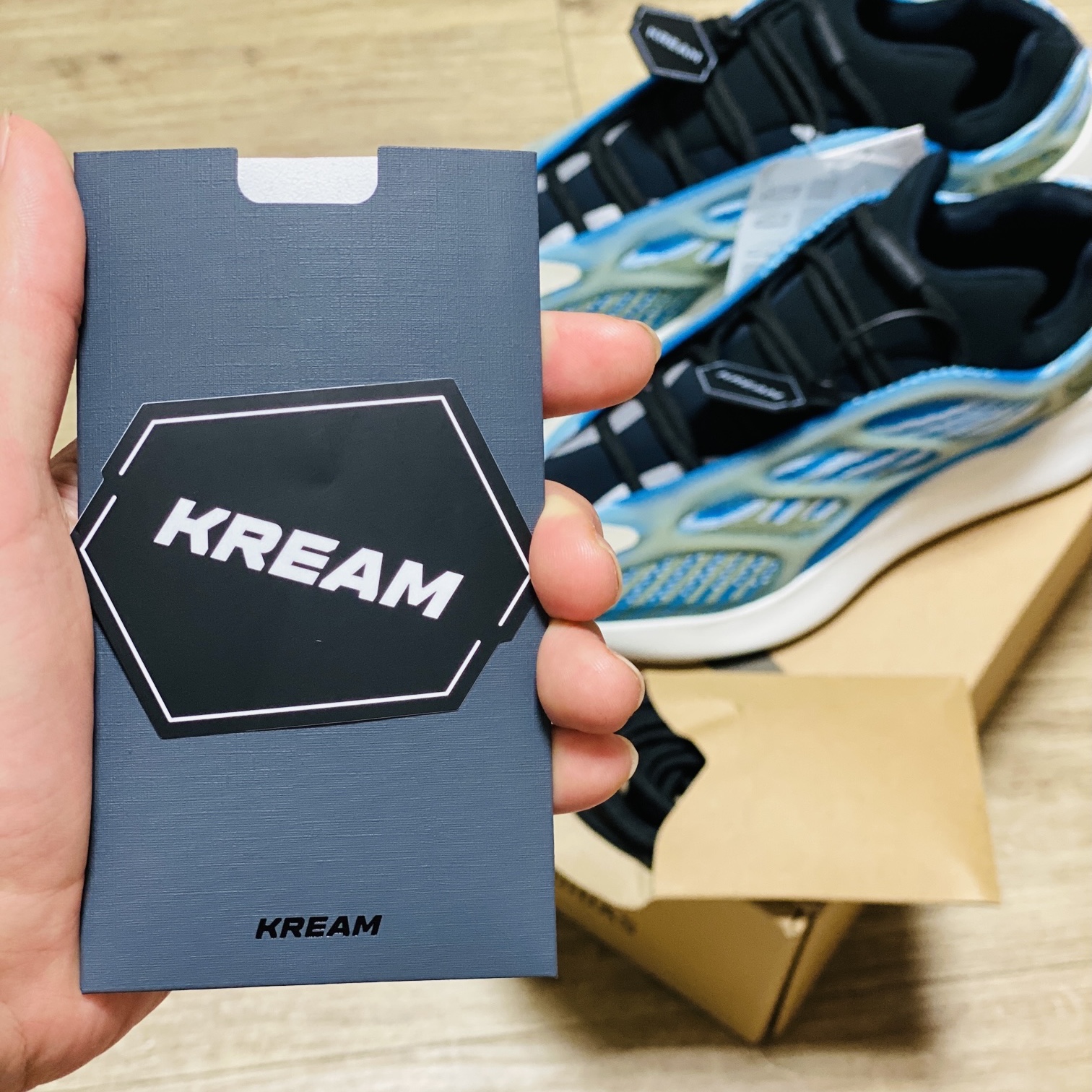 Adidas Yeezy 700 V3 Arzareth 착용 스타일 - 1
