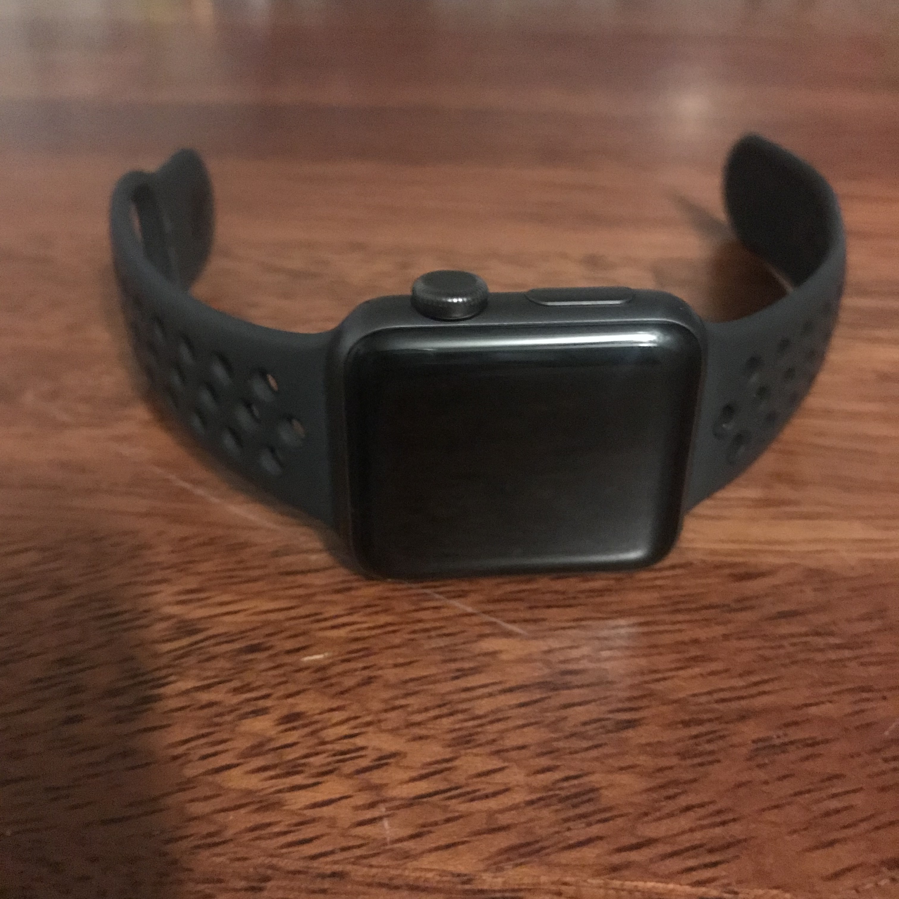 Apple Watch SE 44mm GPS Midnight Aluminum Case with Sport Band Midnight (Korean Ver.) 착용 스타일