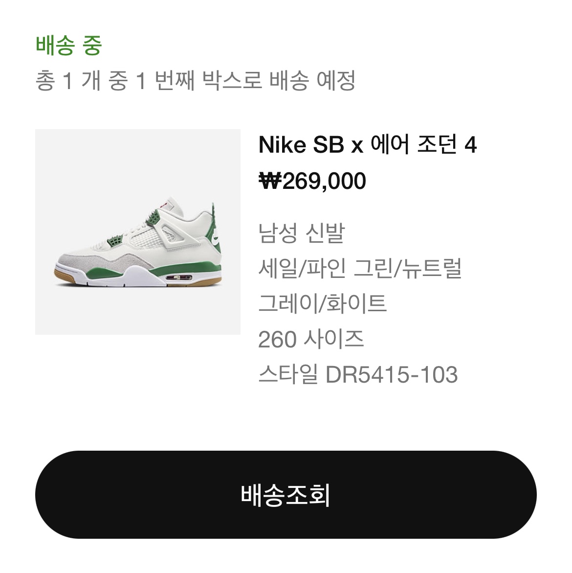 Jordan 4 x Nike SB Retro SP Pine Green 착용 스타일