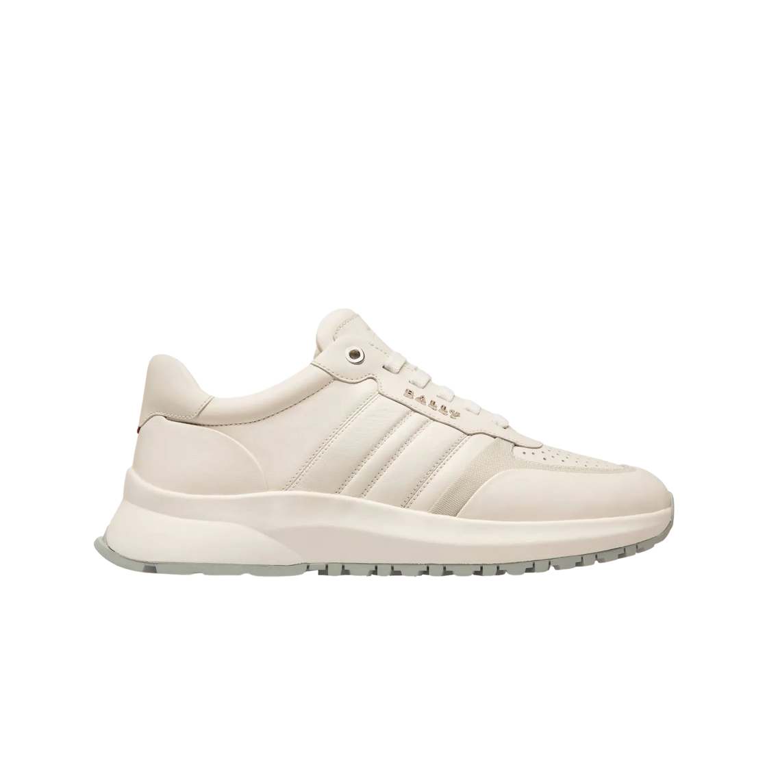 발리 데시에 레더 패브릭 스니커즈 뉴트럴(Bally Dessye Leather & Fabric Sneakers Neutral) - 1
