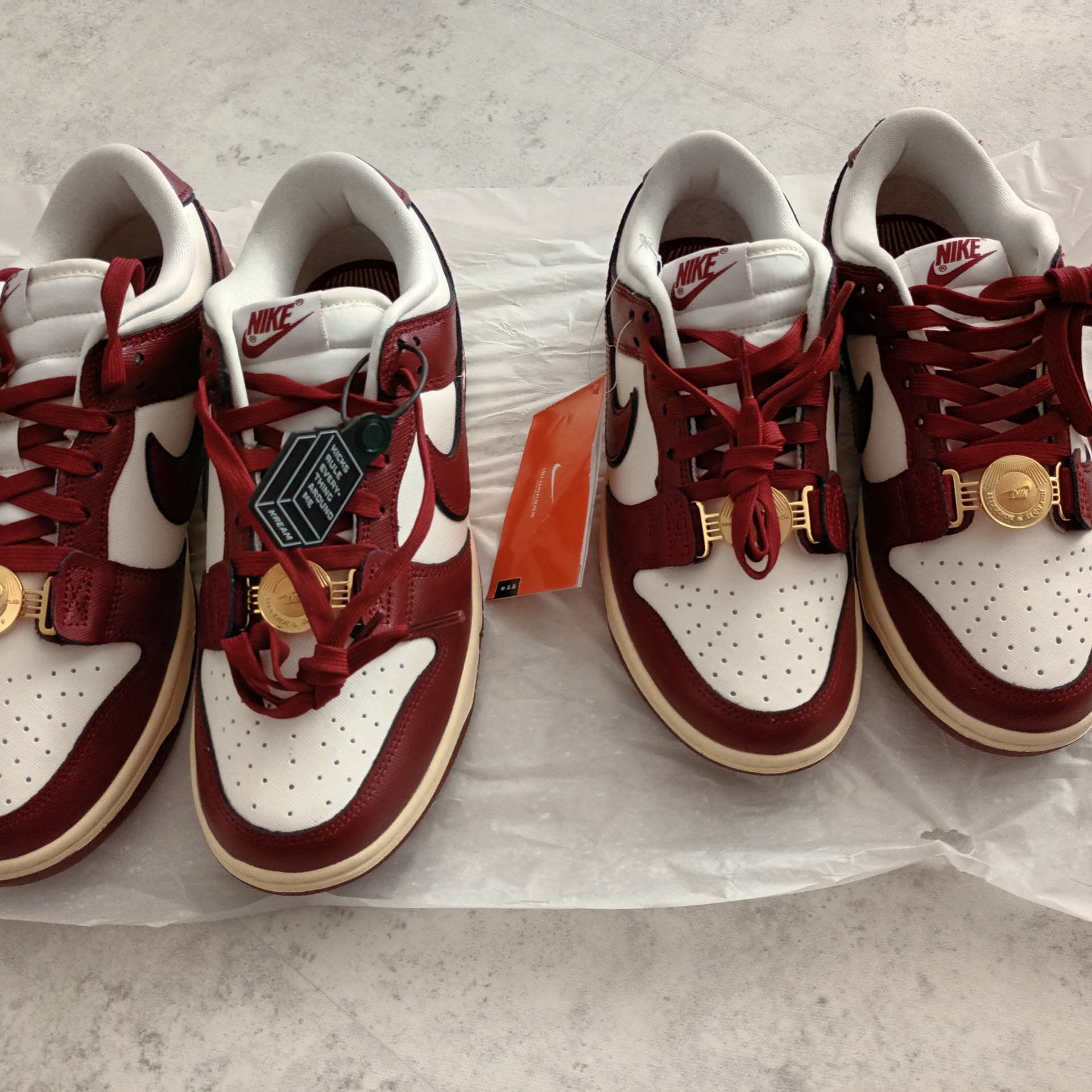 (W) Nike Dunk Low SE Pendant 착용 스타일 - 3
