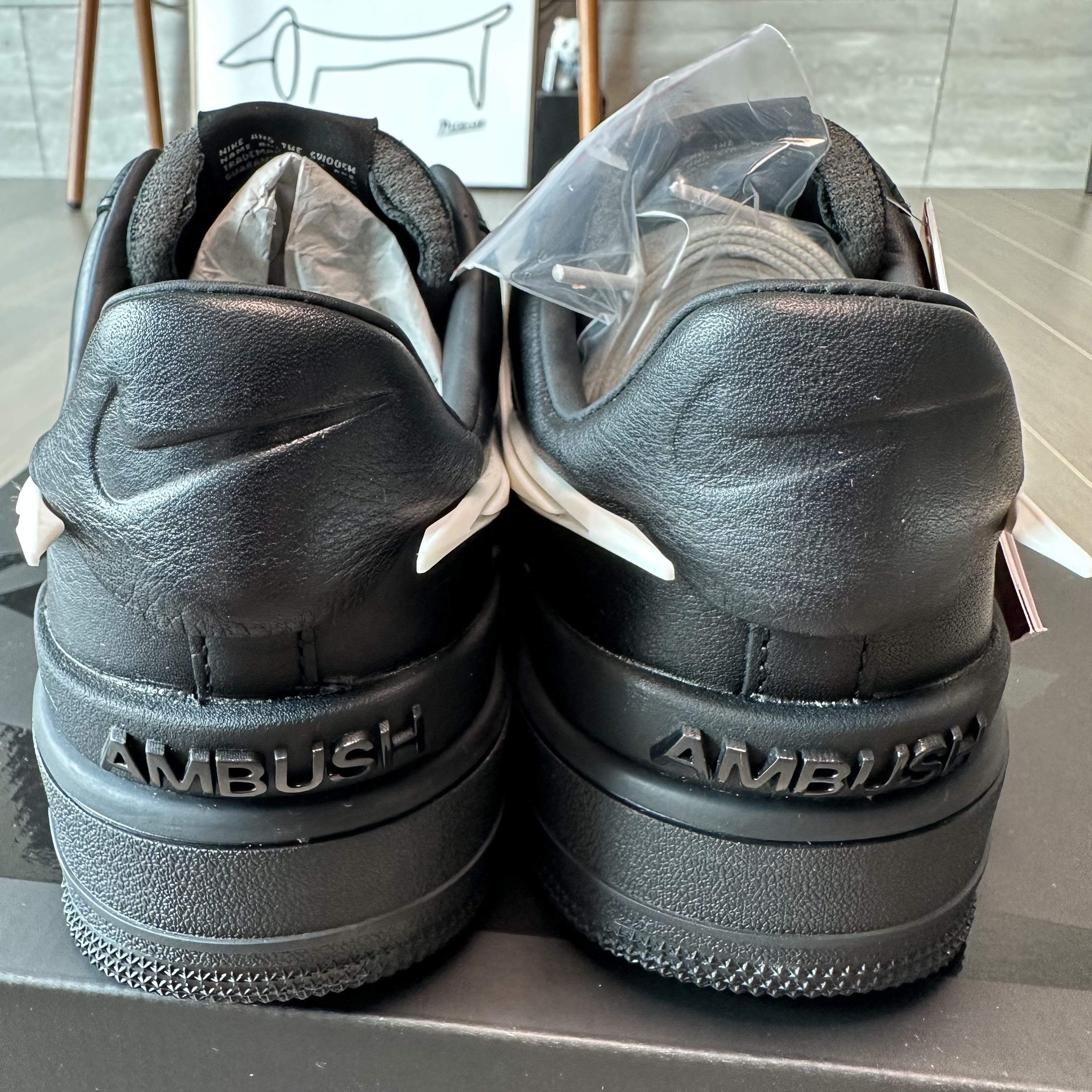 Nike x Ambush Air Force 1 Low SP Black 착용 스타일 - 4