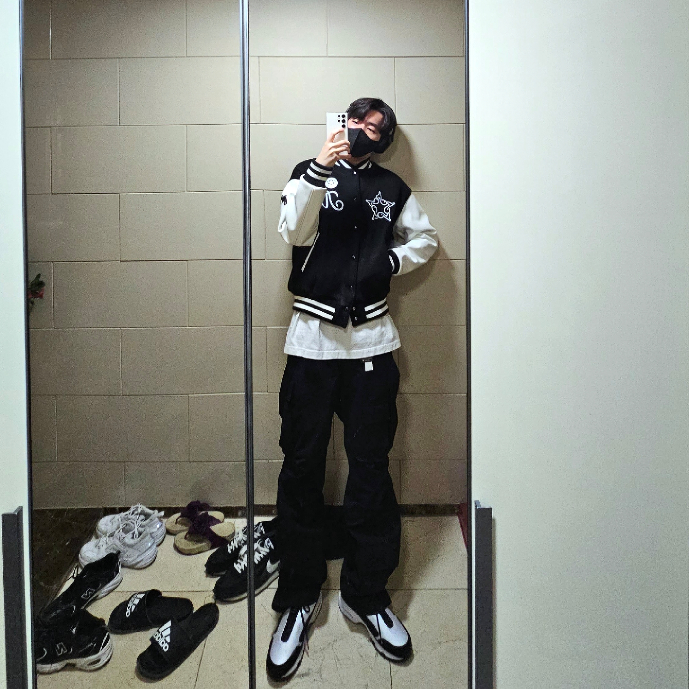 Nike x Comme des Garcons Homme Plus Air Max Sunder SP White Black 착용 스타일