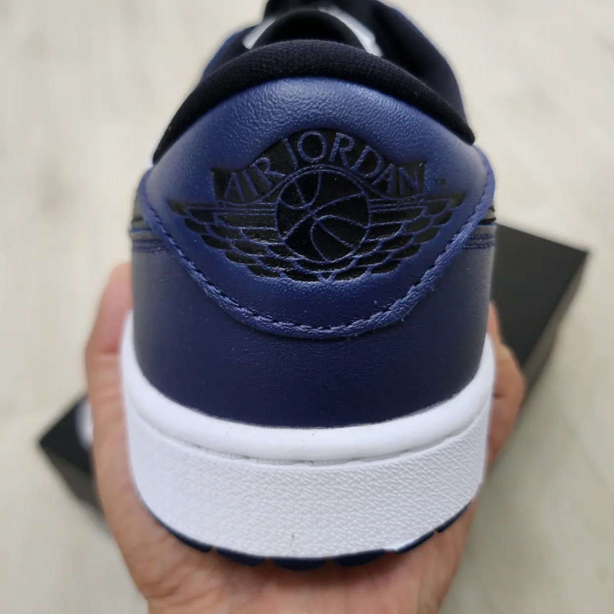 Jordan 1 Low Golf Midnight Navy 착용 스타일 - 3