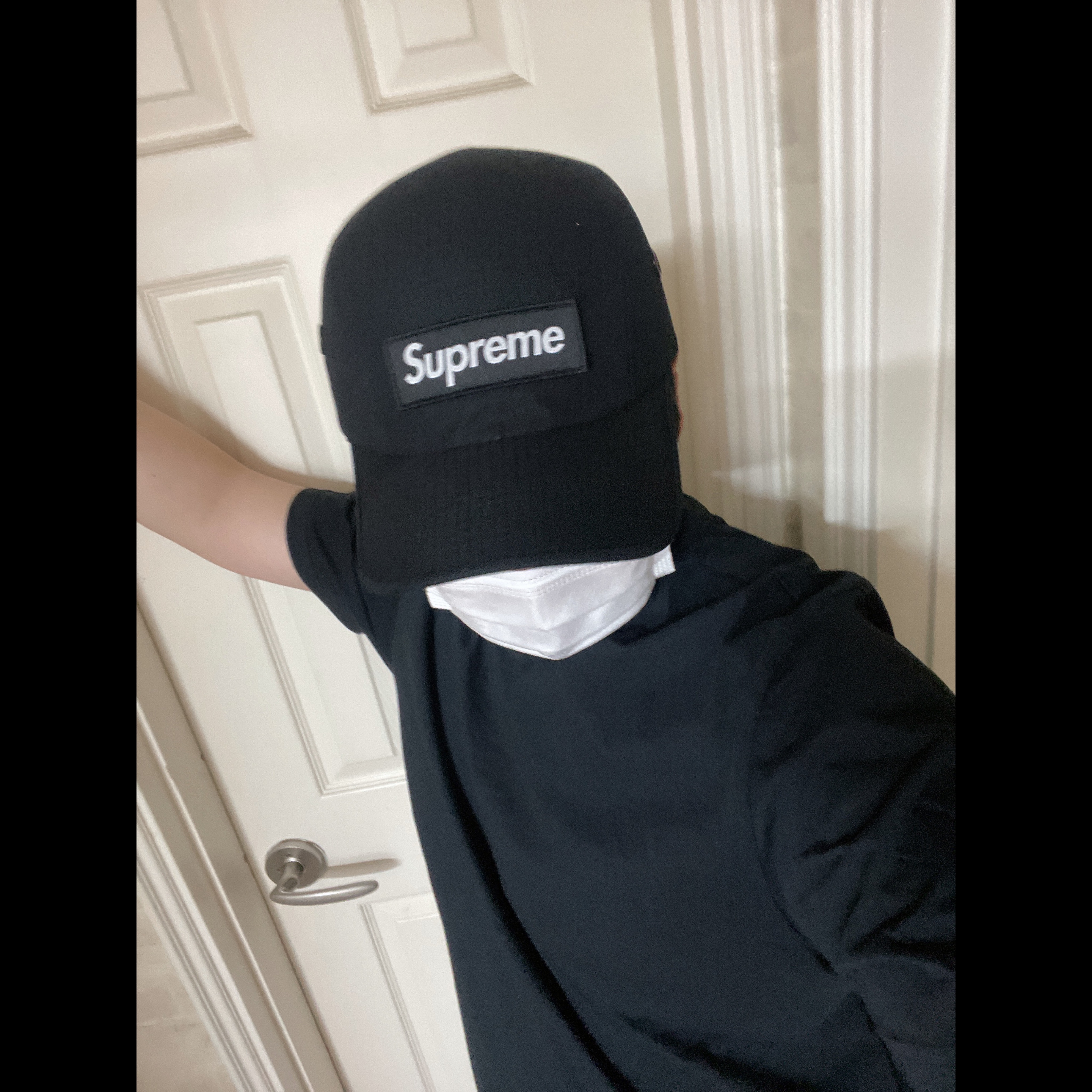 Supreme Ventile Camp Cap Black - 23SS, Stussy Undershirt Black (3 Pack) 착용 스타일