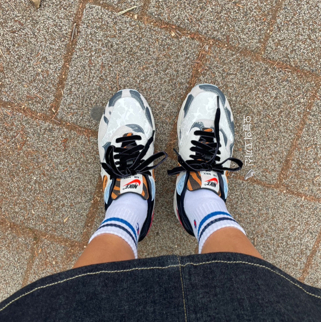 (W) Nike Air Max 1 '87 Great Indoors 착용 스타일