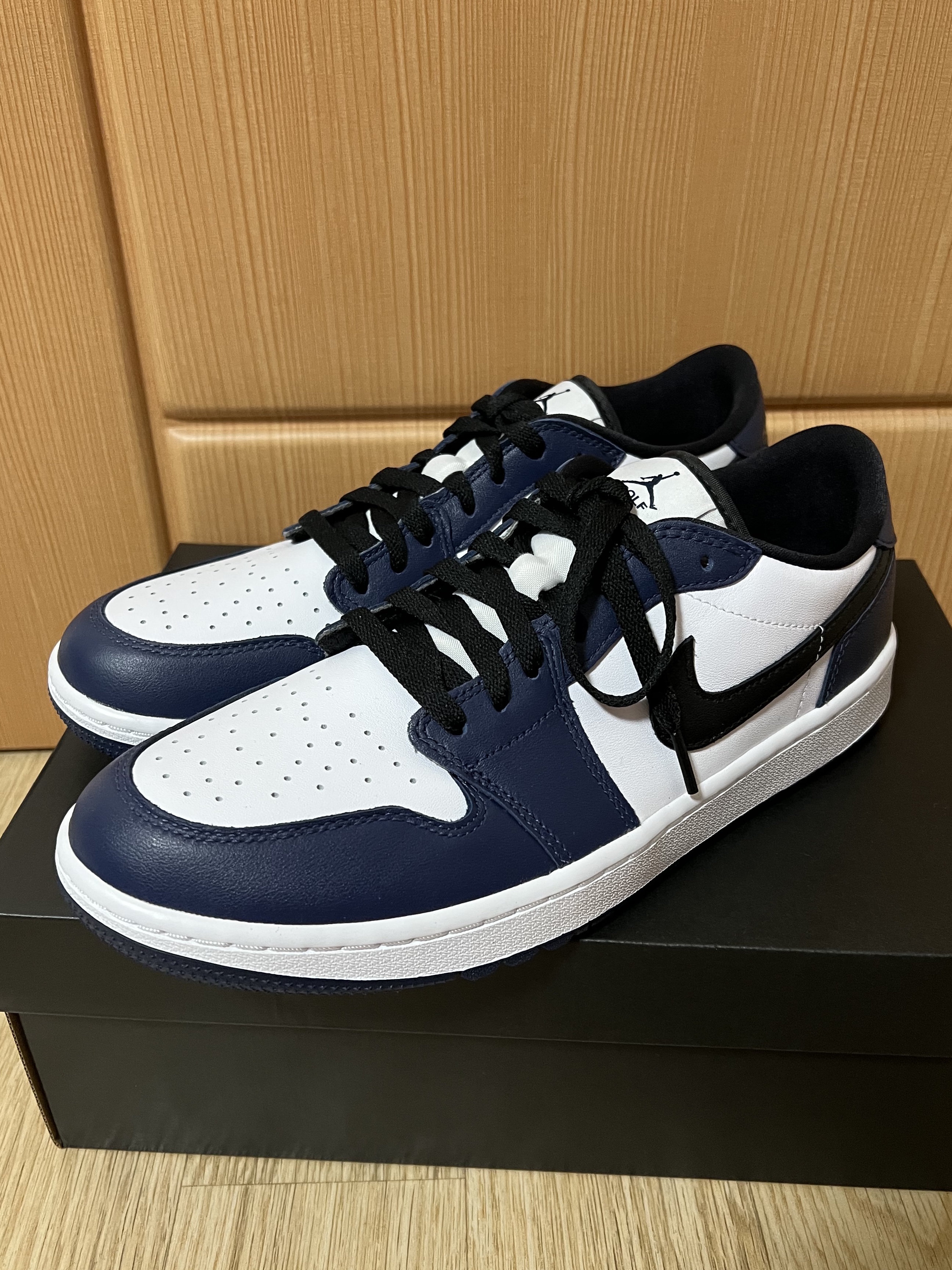 Jordan 1 Low Golf Midnight Navy 착용 스타일 - 2