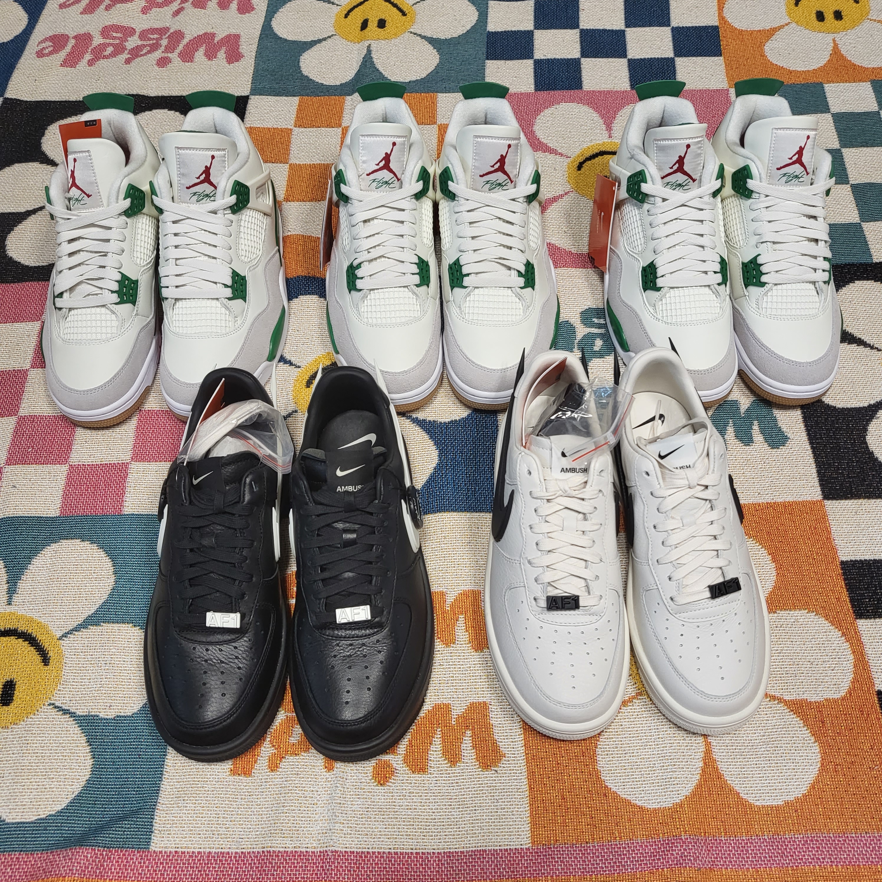 Nike x Ambush Air Force 1 Low SP Phantom, Nike x Ambush Air Force 1 Low SP Black 착용 스타일