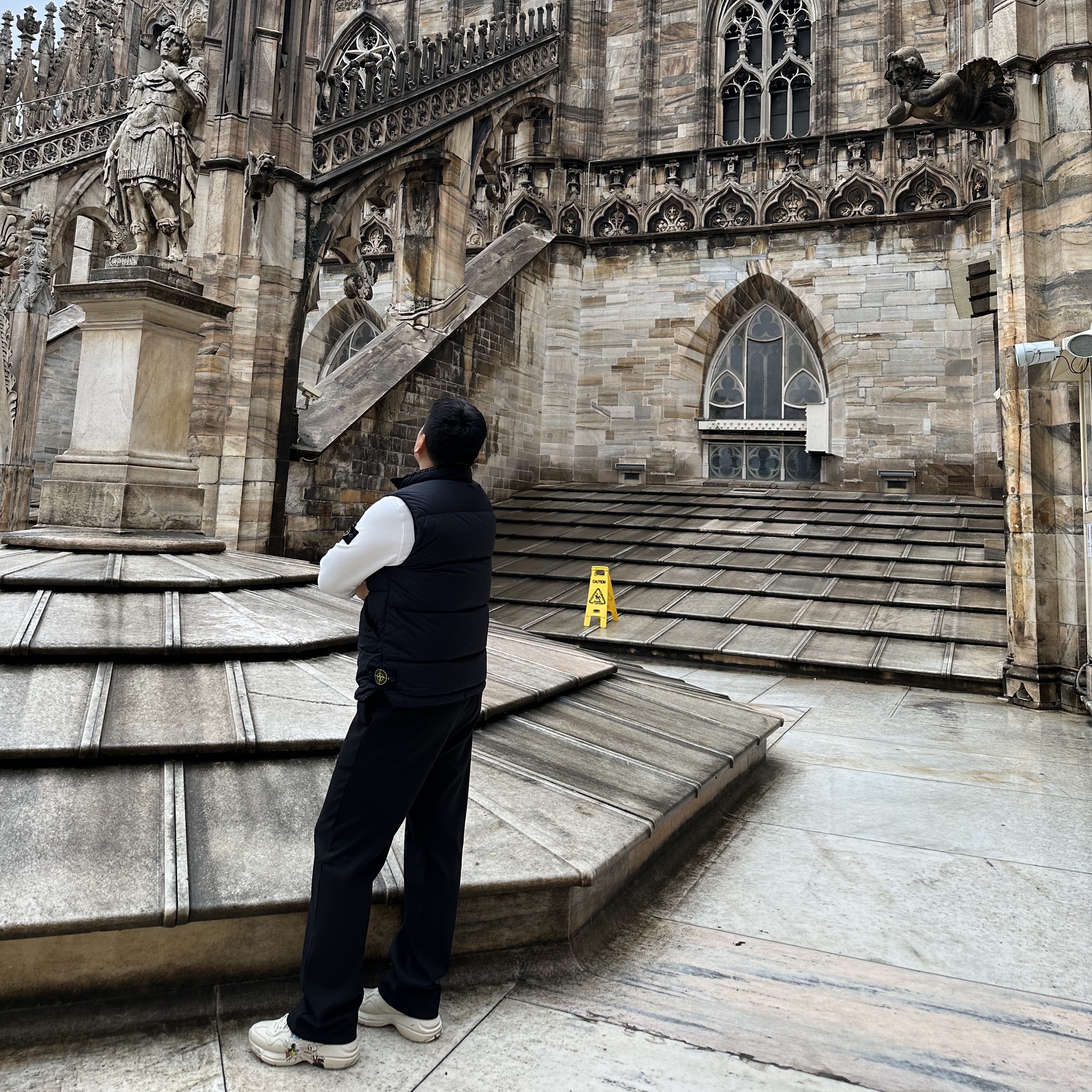 Stone Island G1232 Naslan Light Watro Down Black - 22FW, Stone Island 63051 Crewneck Sweatshirt Aqua - 22SS 착용 스타일