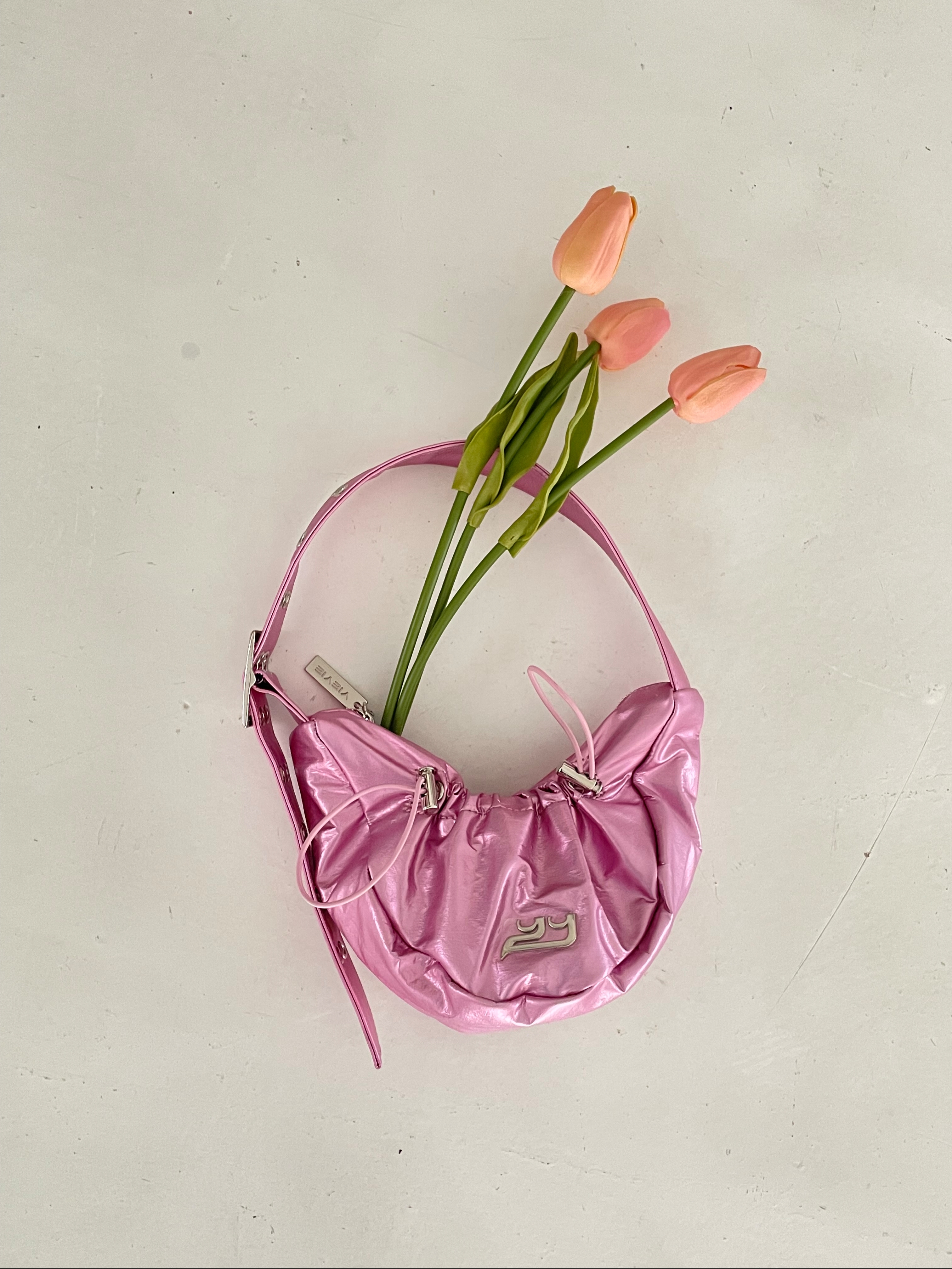 Yieyie Women Sasha Bag Angelic Pink 착용 스타일 - 2
