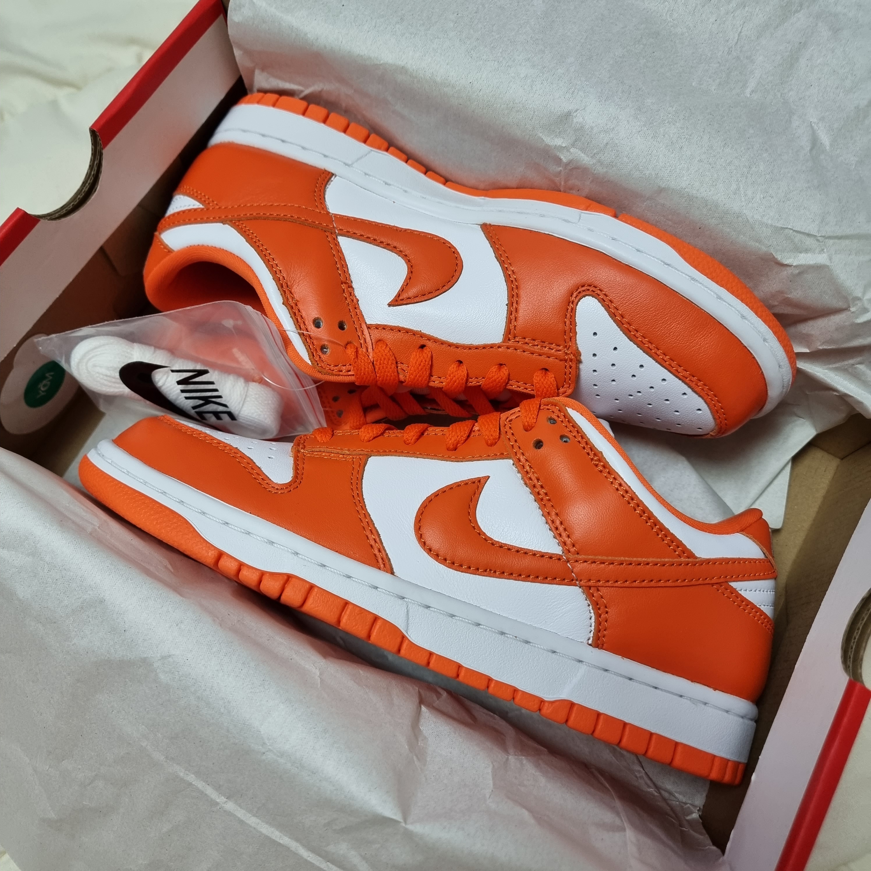 Jordan 1 Low Golf Wolf Grey, Nike Dunk Low SP Syracuse 2022 착용 스타일 - 2