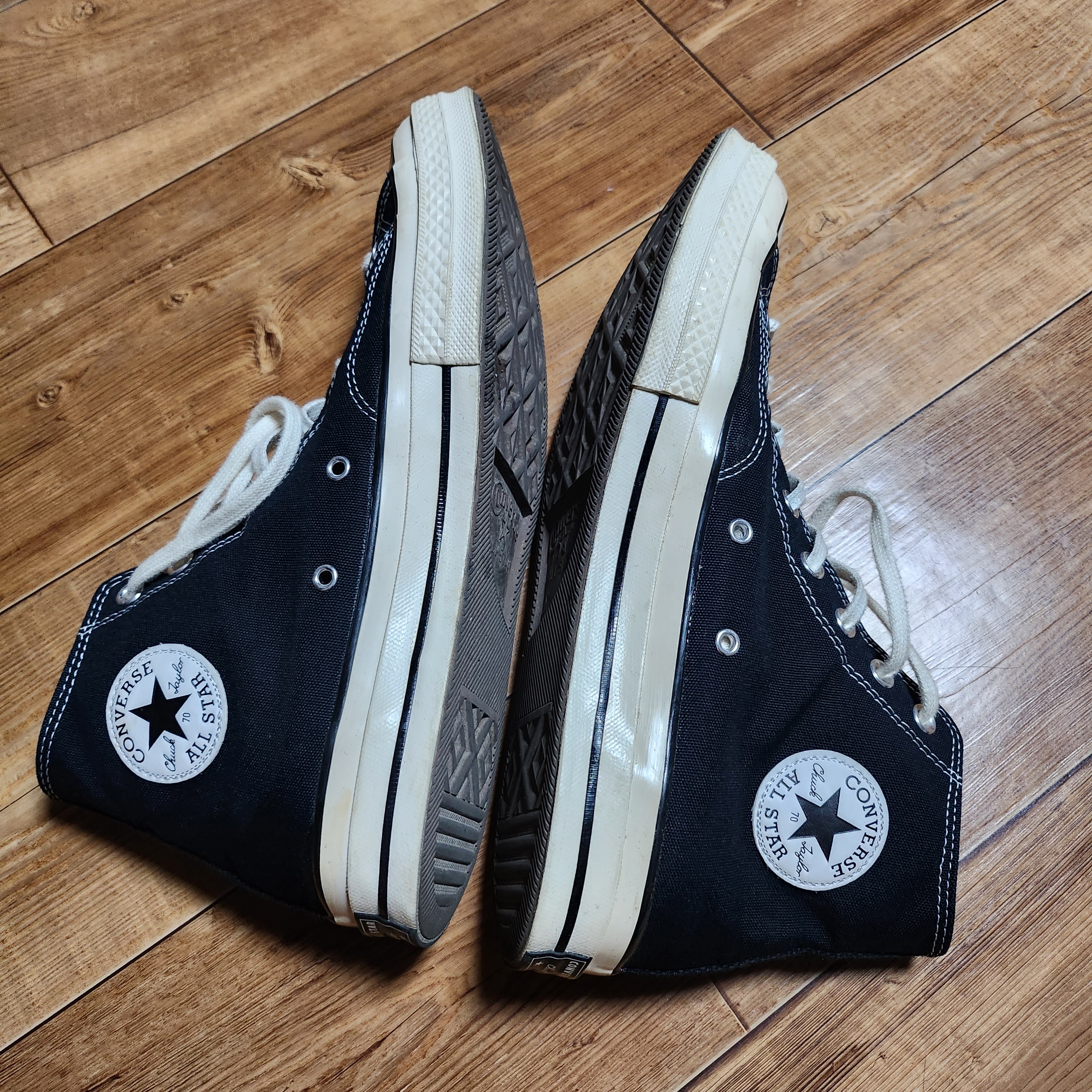 Converse Chuck 70 Hi Black 착용 스타일