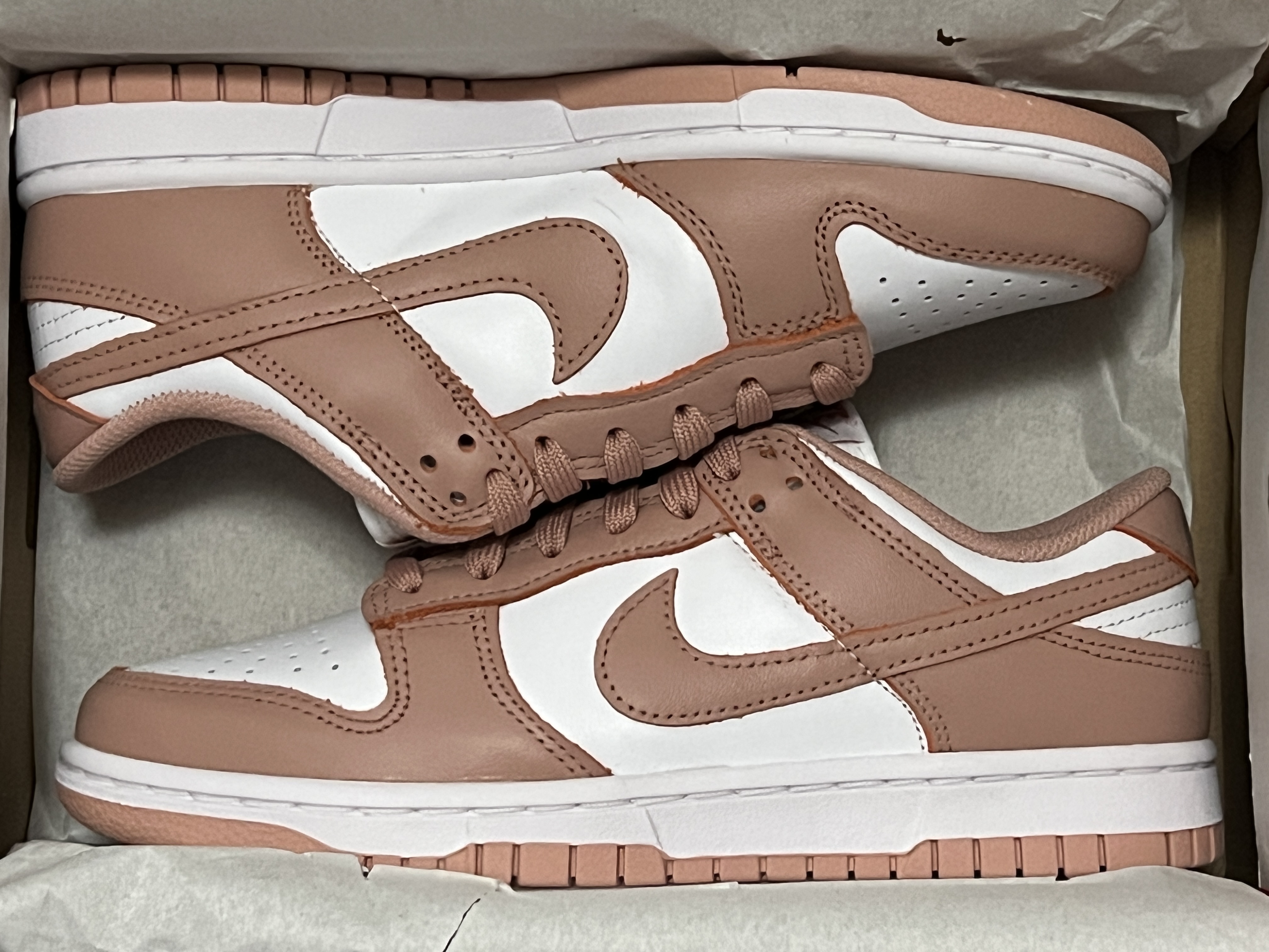 (W) Nike Dunk Low Rose Whisper 착용 스타일