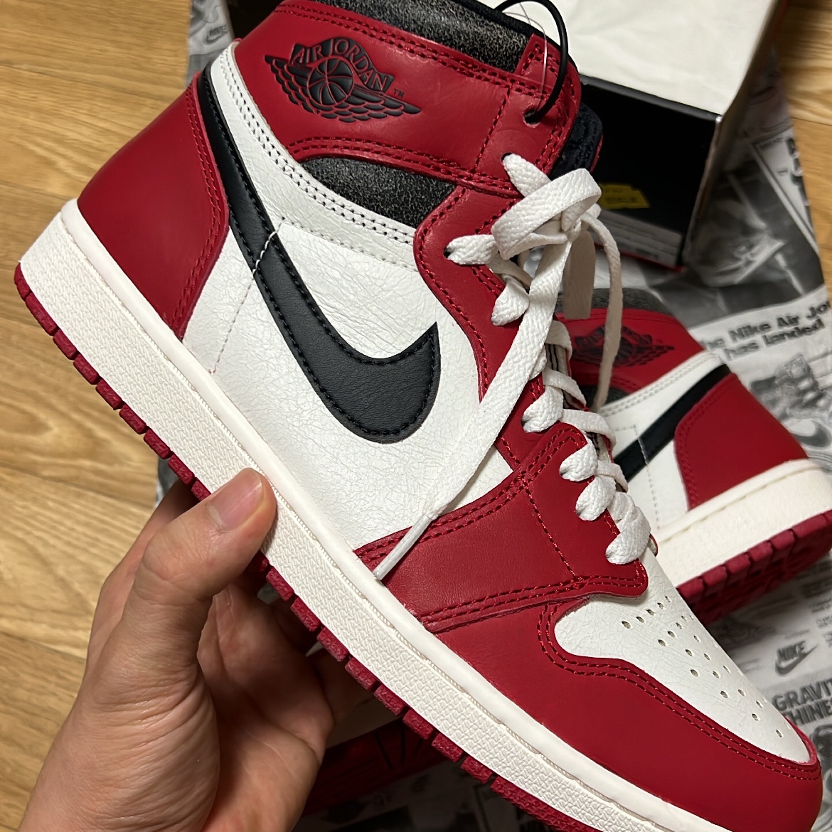 Jordan 1 Retro High OG Chicago 2022, (TD) Jordan 1 Retro High OG Chicago 2022 착용 스타일 - 3