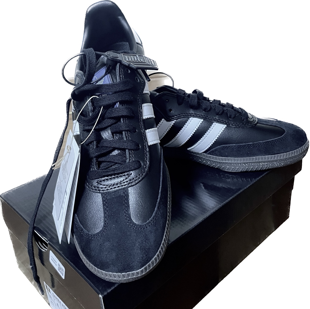 Adidas Samba ADV Black 착용 스타일