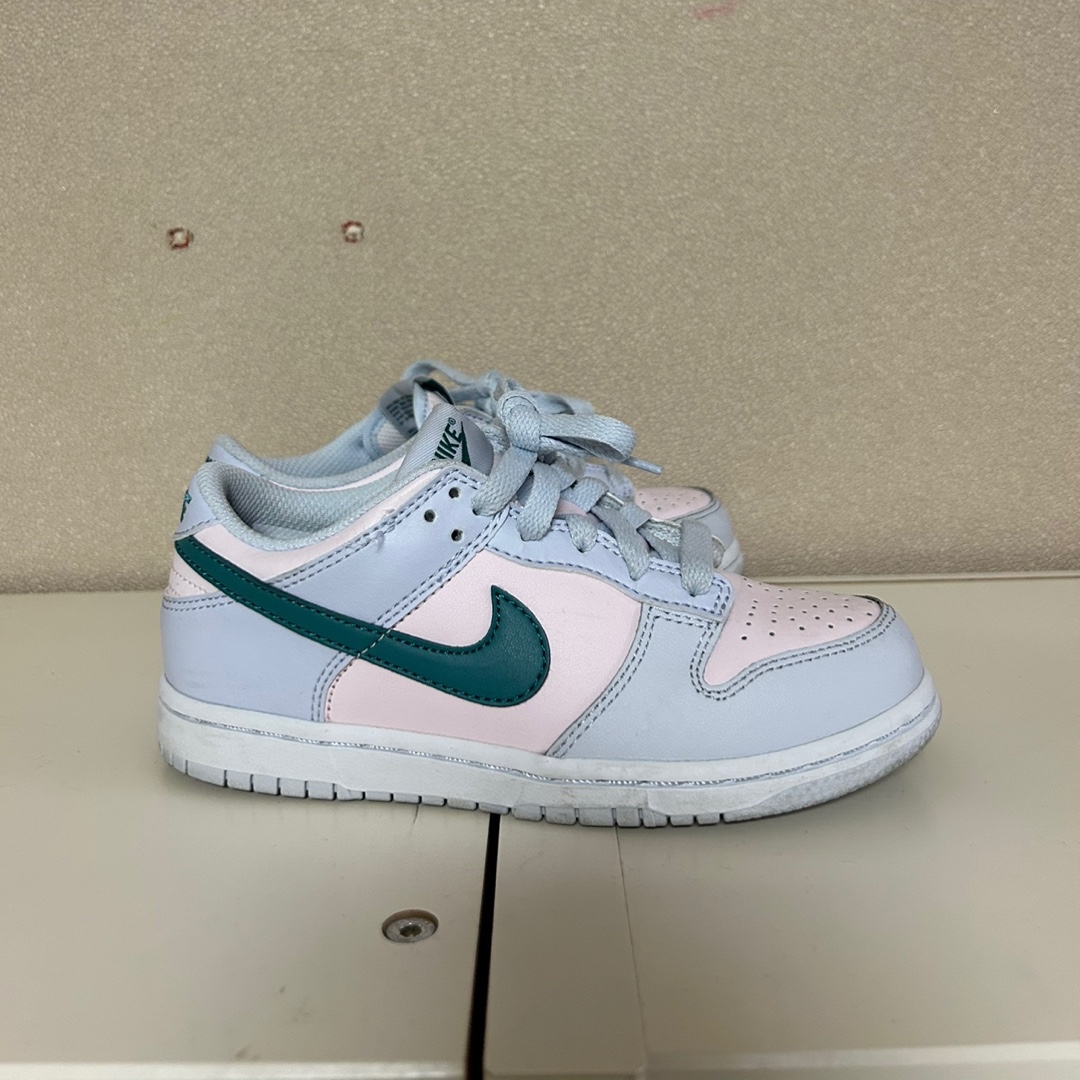(PS) Nike Dunk Low Football Grey Mineral Teal 착용 스타일