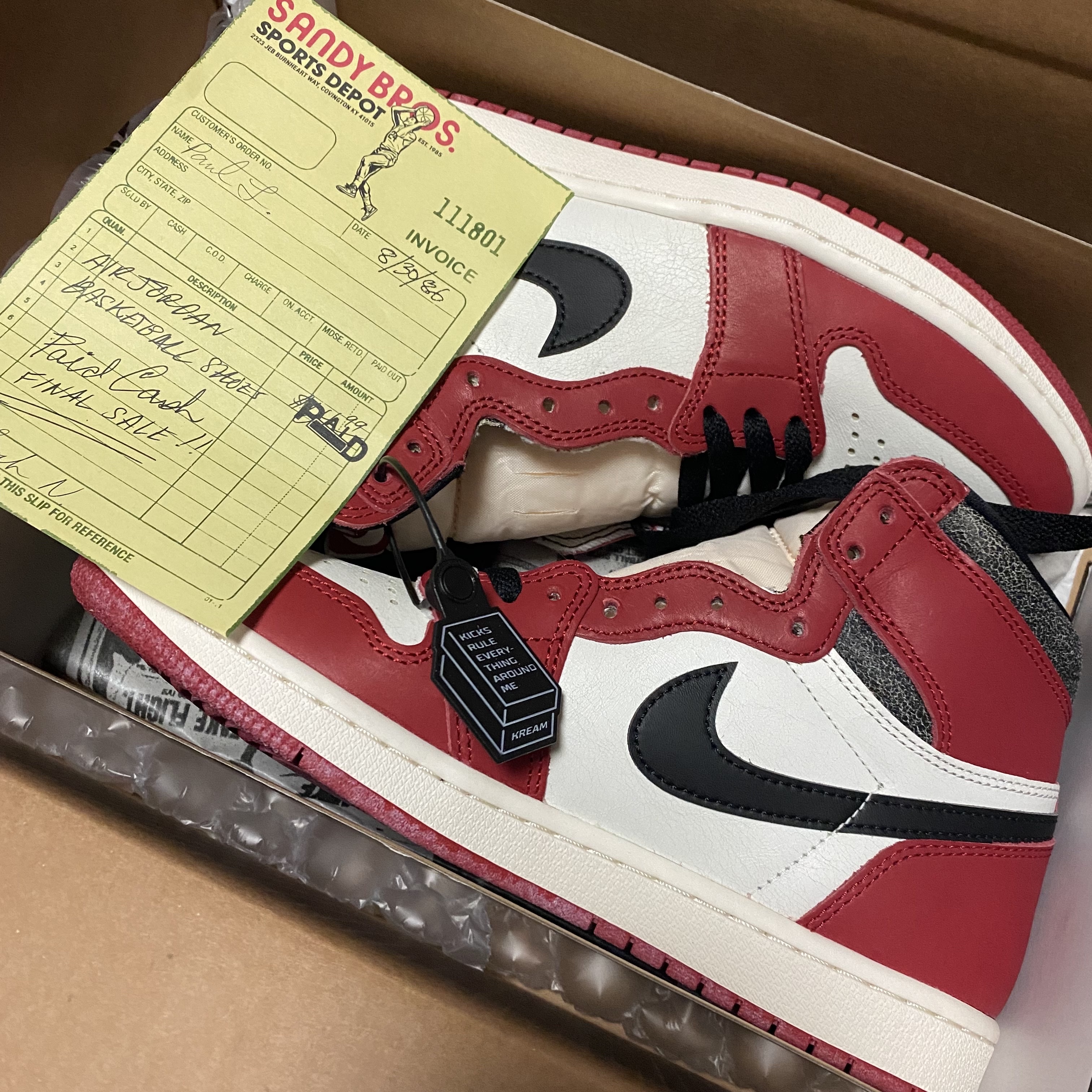 Jordan 1 Retro High OG Chicago 2022 착용 스타일