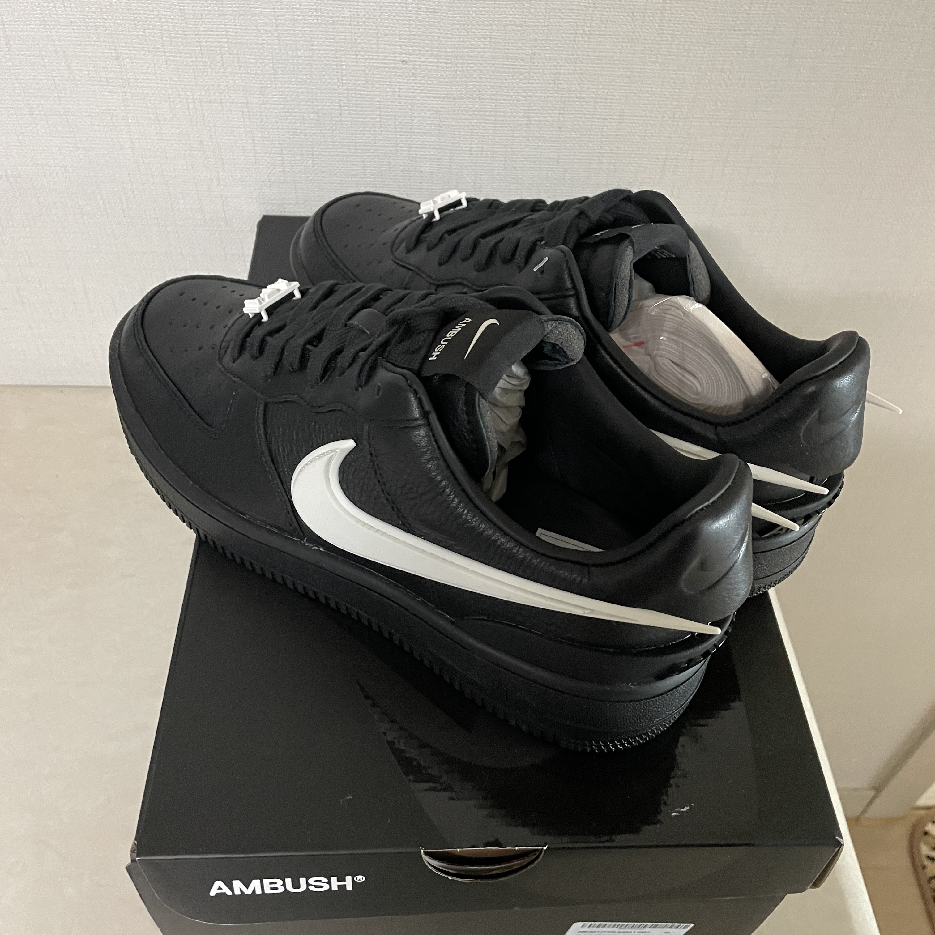 Nike x Ambush Air Force 1 Low SP Black 착용 스타일 - 3