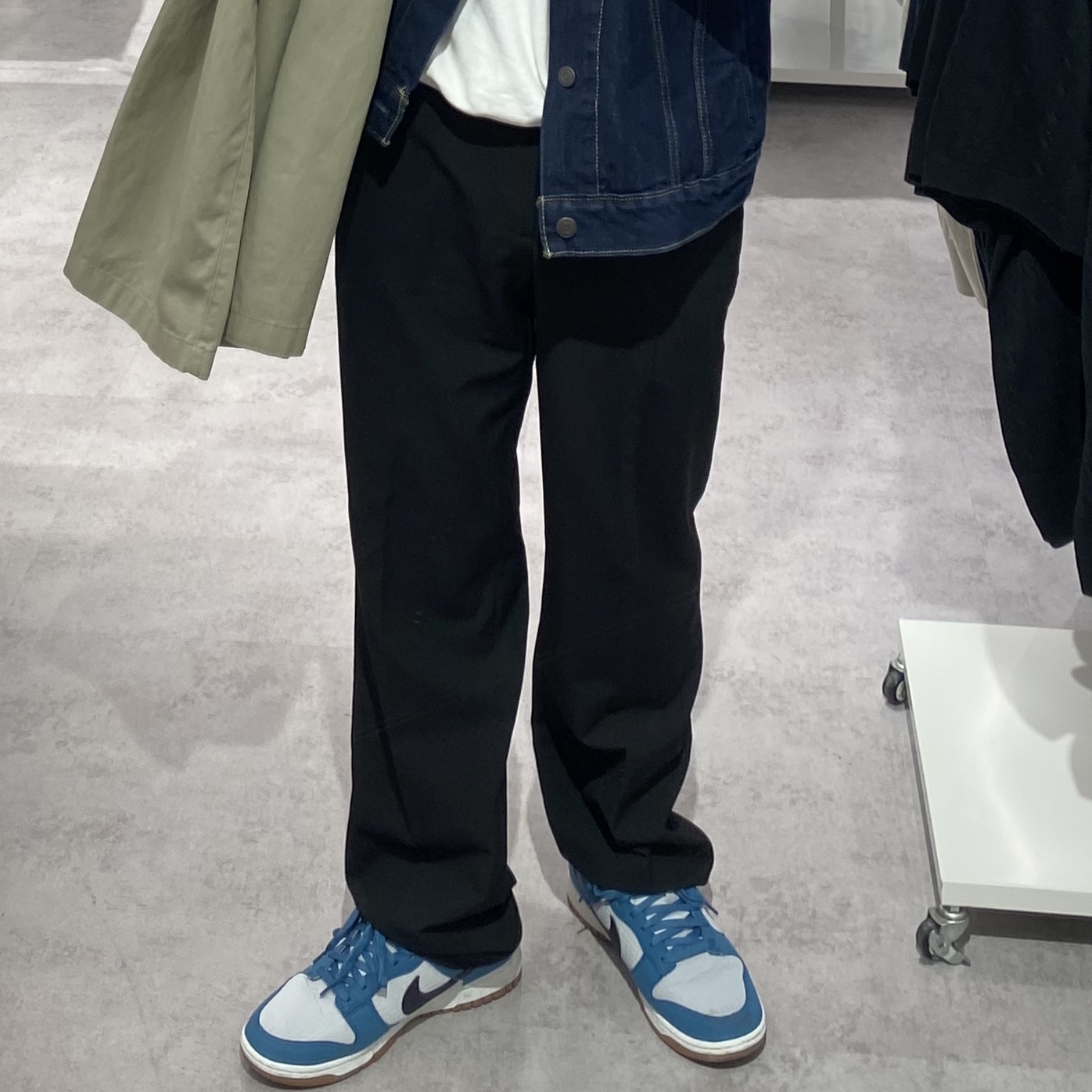 Nike Dunk Low Retro Next Nature Riftblue 착용 스타일 - 1