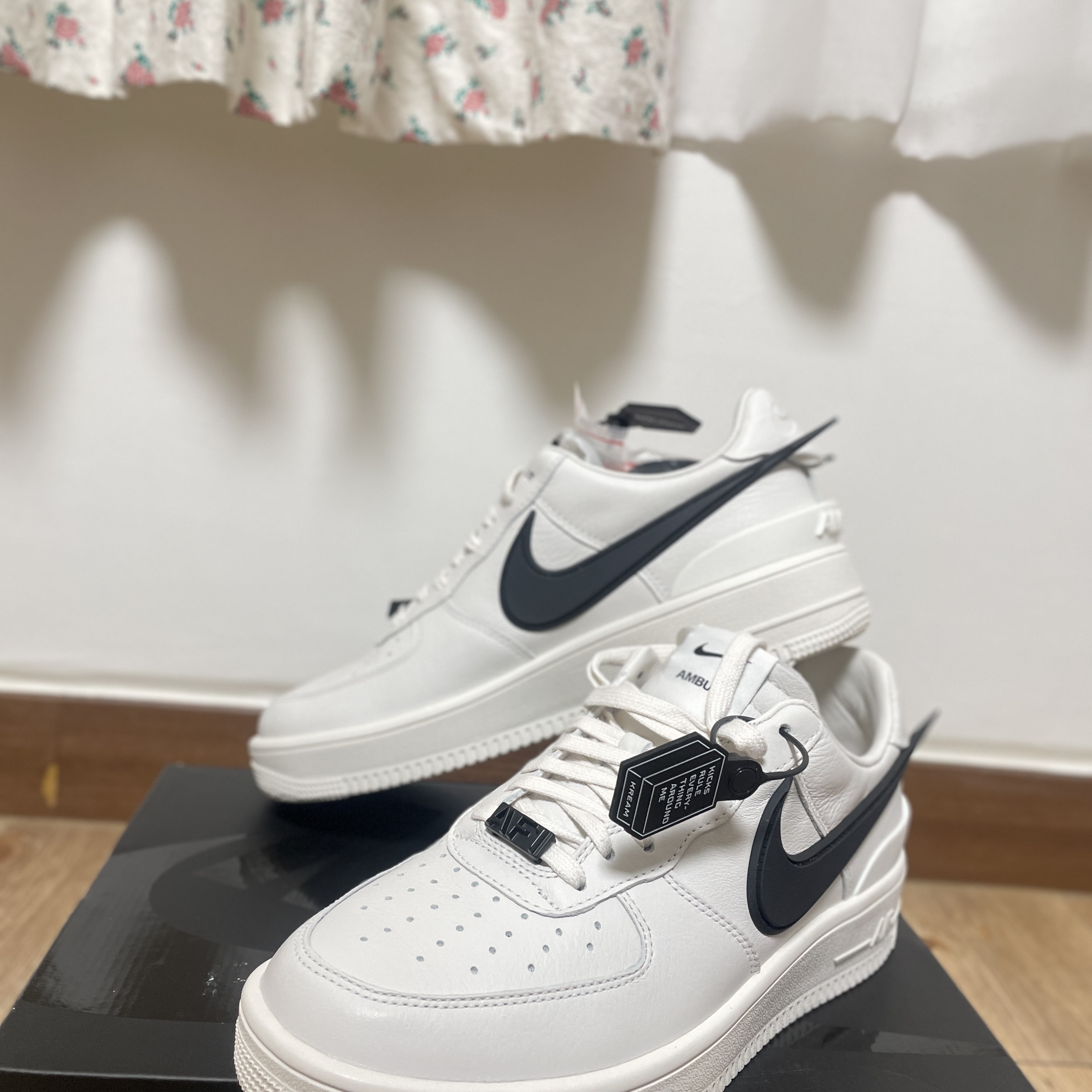 Nike x Ambush Air Force 1 Low SP Phantom 착용 스타일 - 1