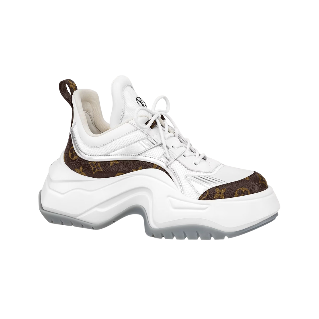 루이비통 LV 아치라이트 2.0 플랫폼 스니커즈 화이트(Louis Vuitton LV Archlight 2.0 Platform Sneakers White) - 1