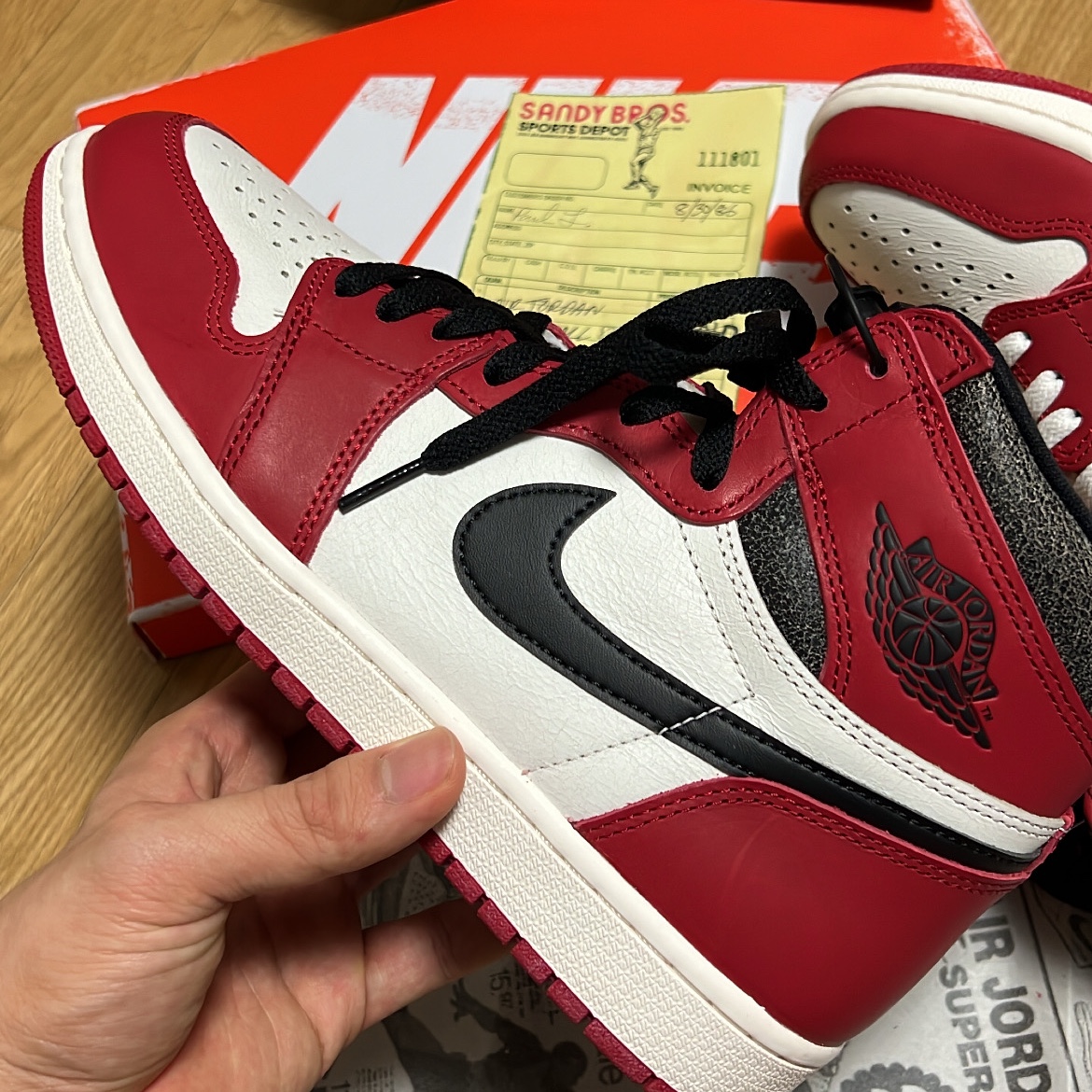 Jordan 1 Retro High OG Chicago 2022, (TD) Jordan 1 Retro High OG Chicago 2022 착용 스타일 - 2