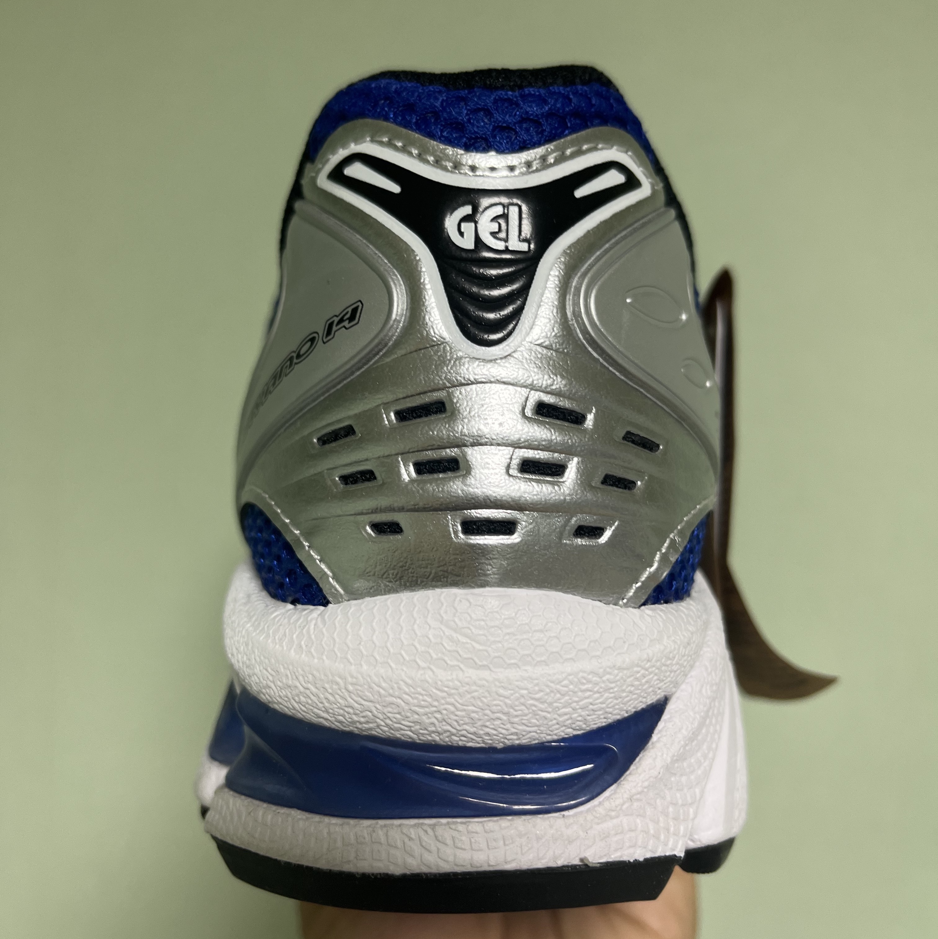 Asics Gel-Kayano 14 Monaco Blue Black 착용 스타일 - 3