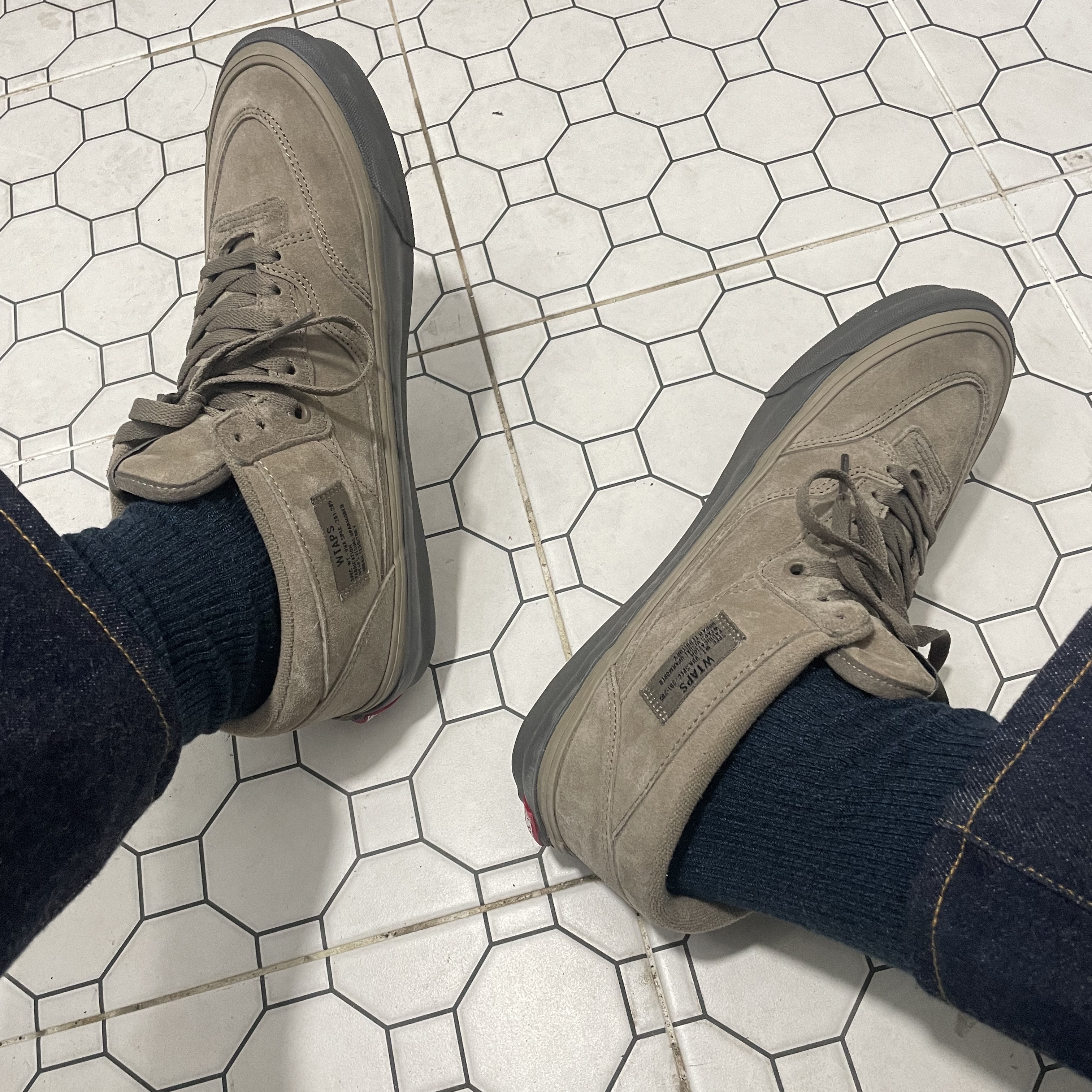Vans Vault x WTAPS OG Half Cab LX Coyote 착용 스타일