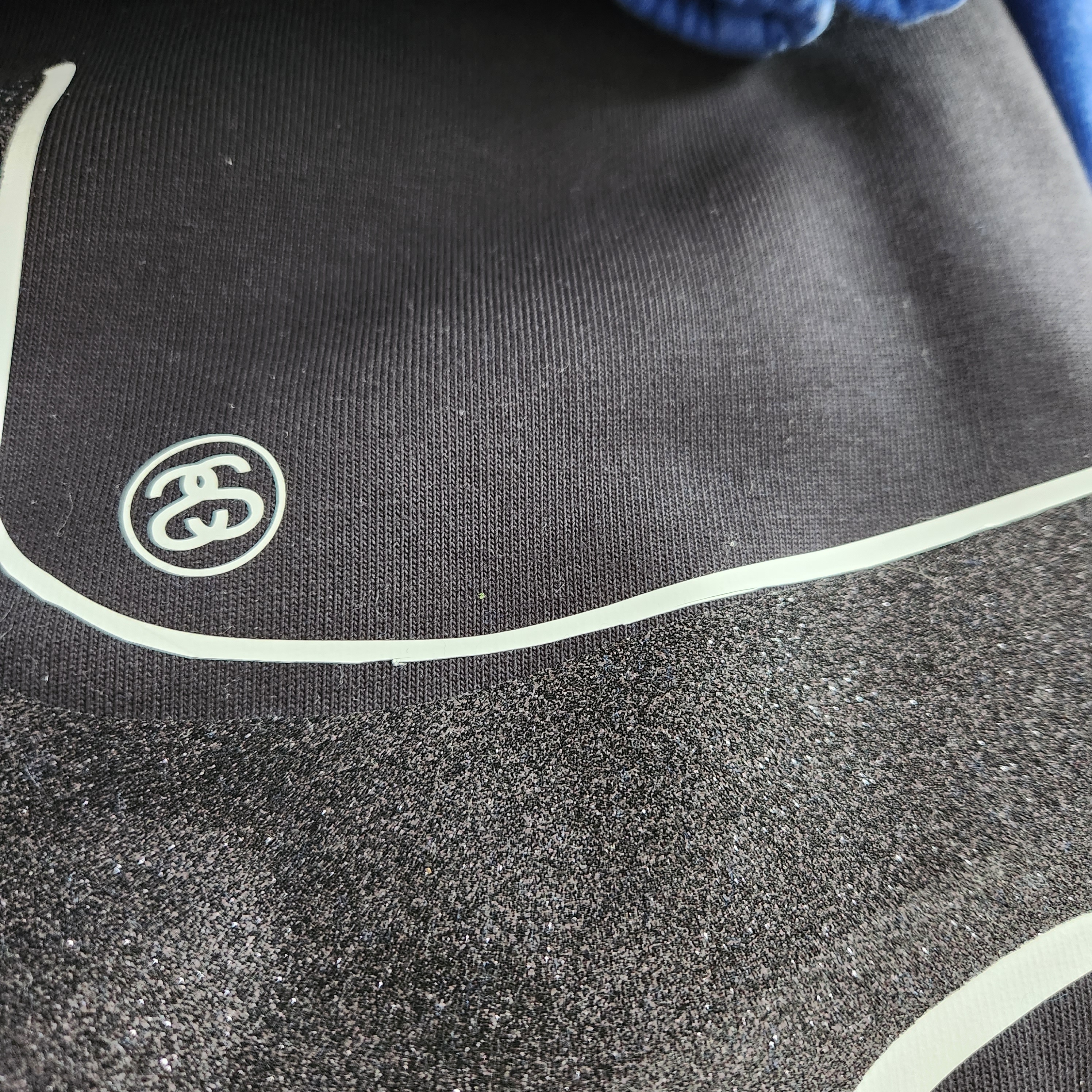 Nike x Stussy NRG Washed Fleece Crewneck Black (DO5310-010), Nike x Stussy NRG Washed Fleece Pants Black (DO5296-010) 착용 스타일 - 5