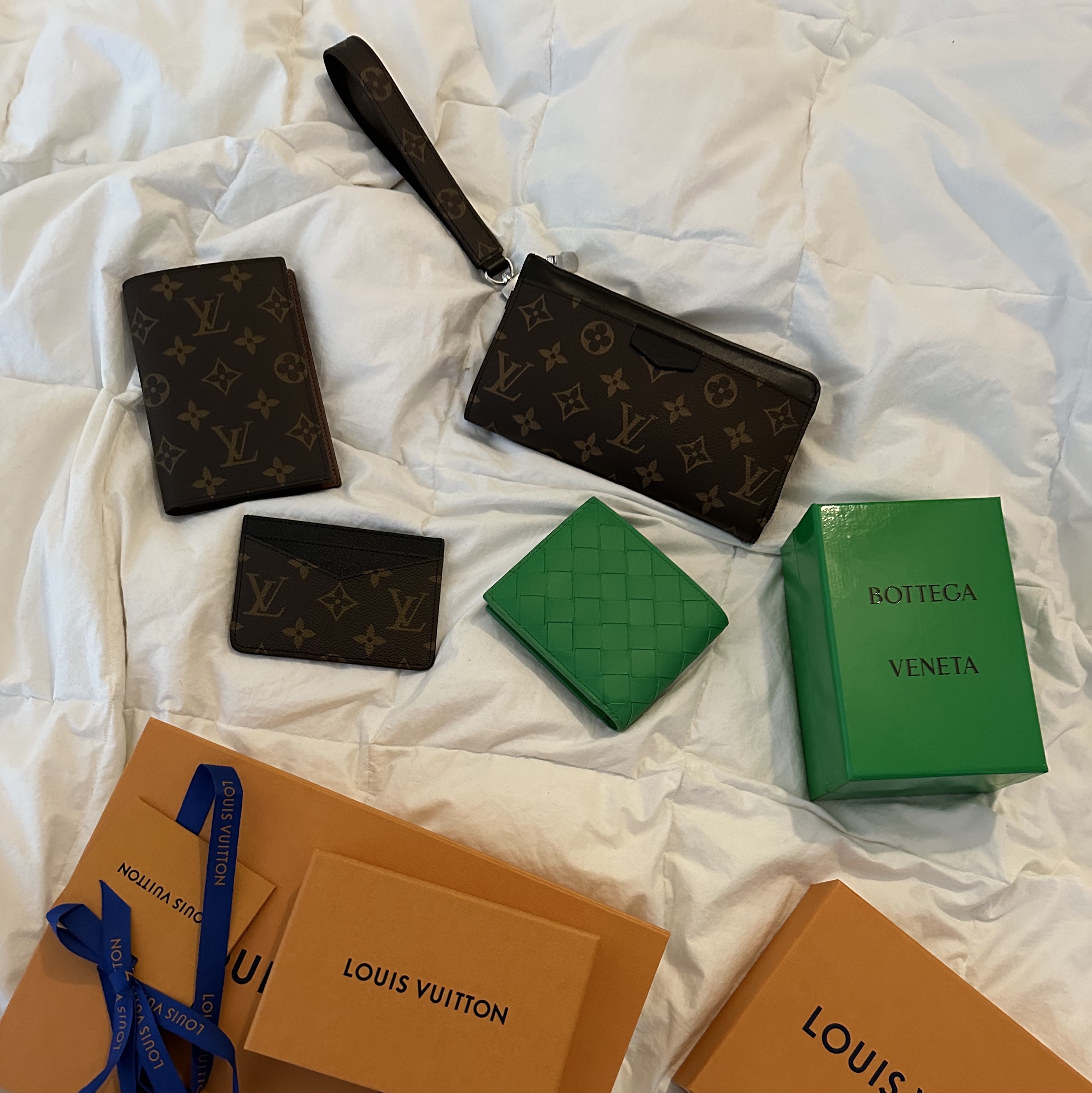 Louis Vuitton Passport Cover Monogram 착용 스타일