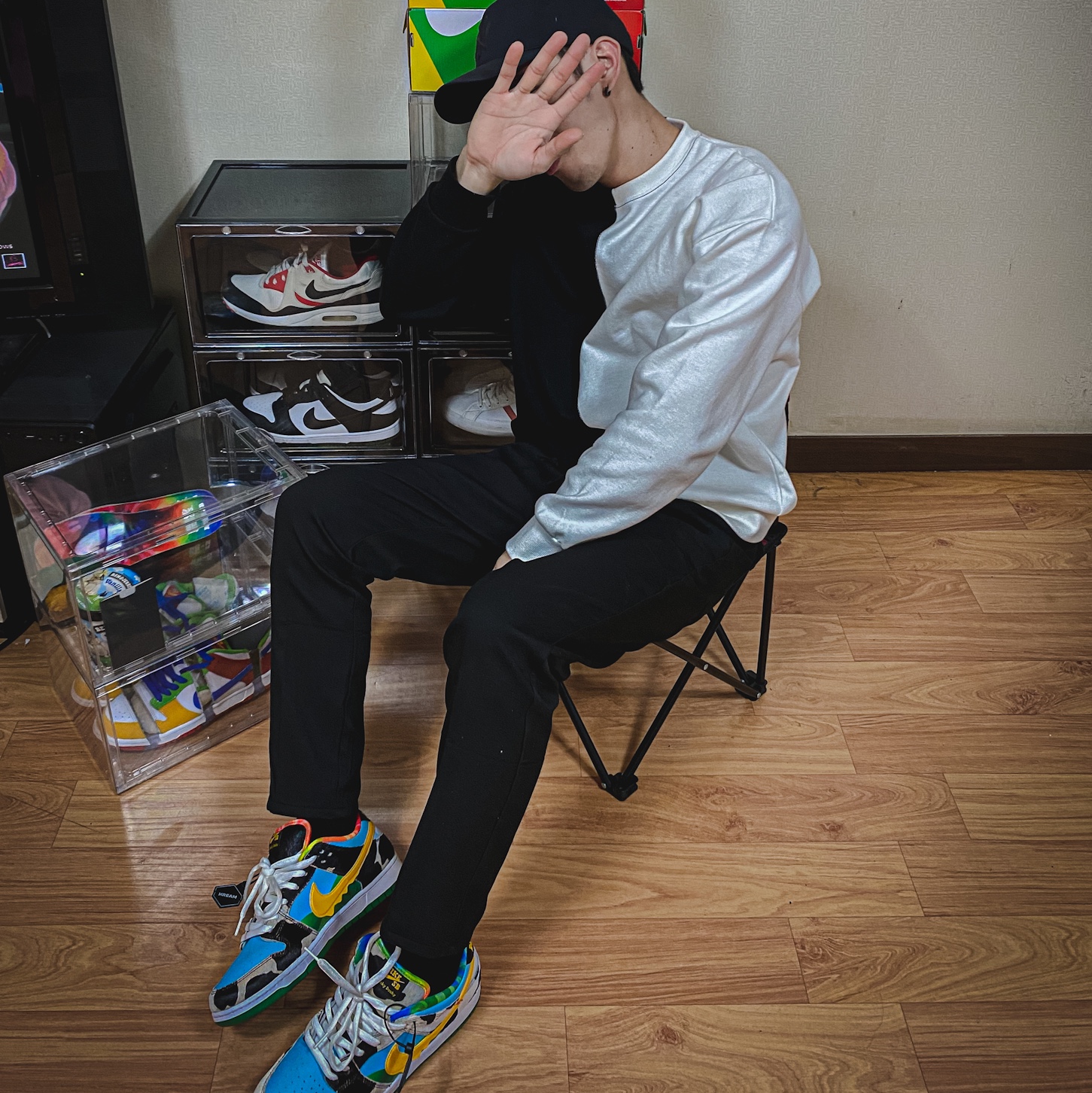 Nike x Ben & Jerry's SB Dunk Low Chunky Dunky 착용 스타일