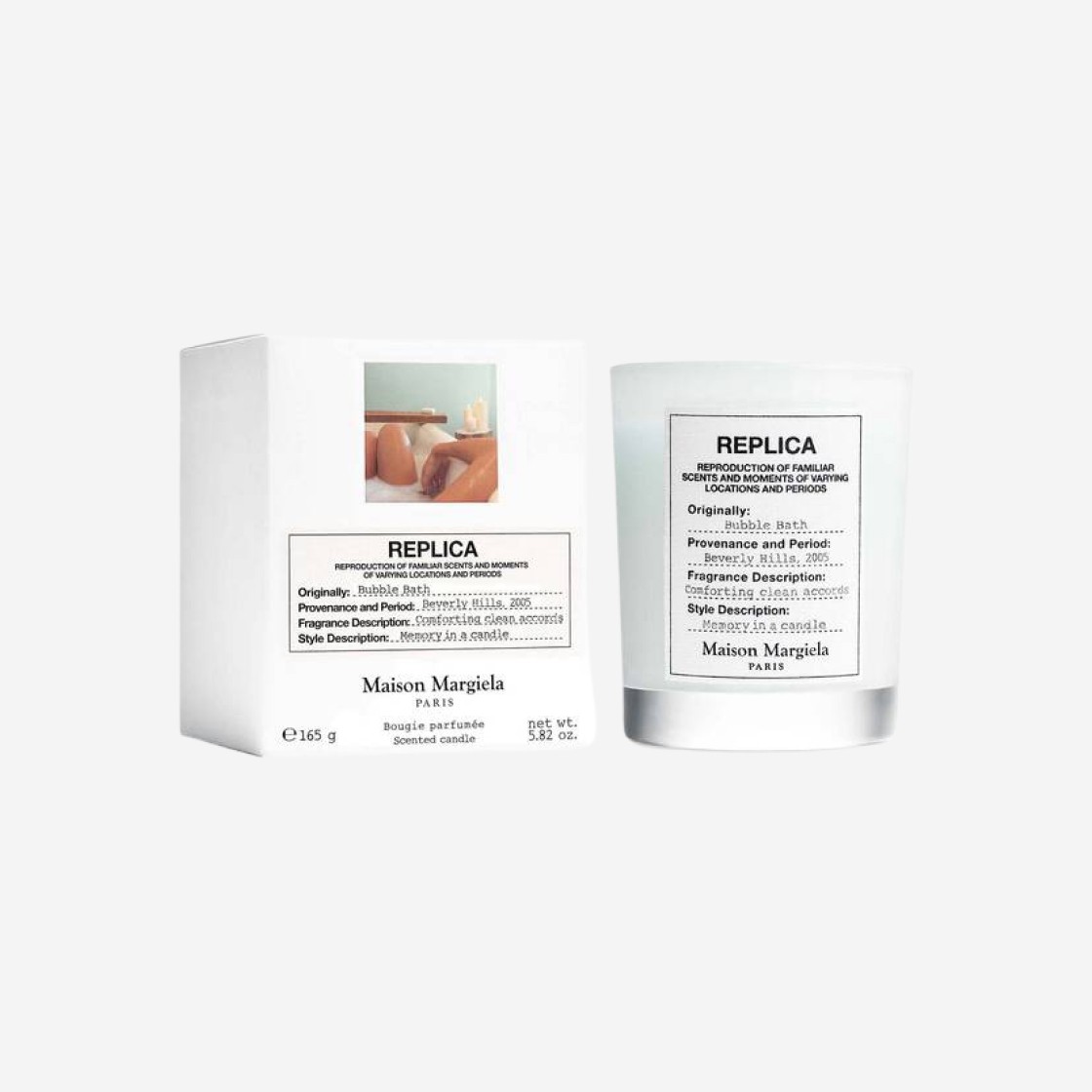 Maison Margiela Replica Bubble Bath Scented Candle 165g (Korean Ver.) 상세 이미지 1