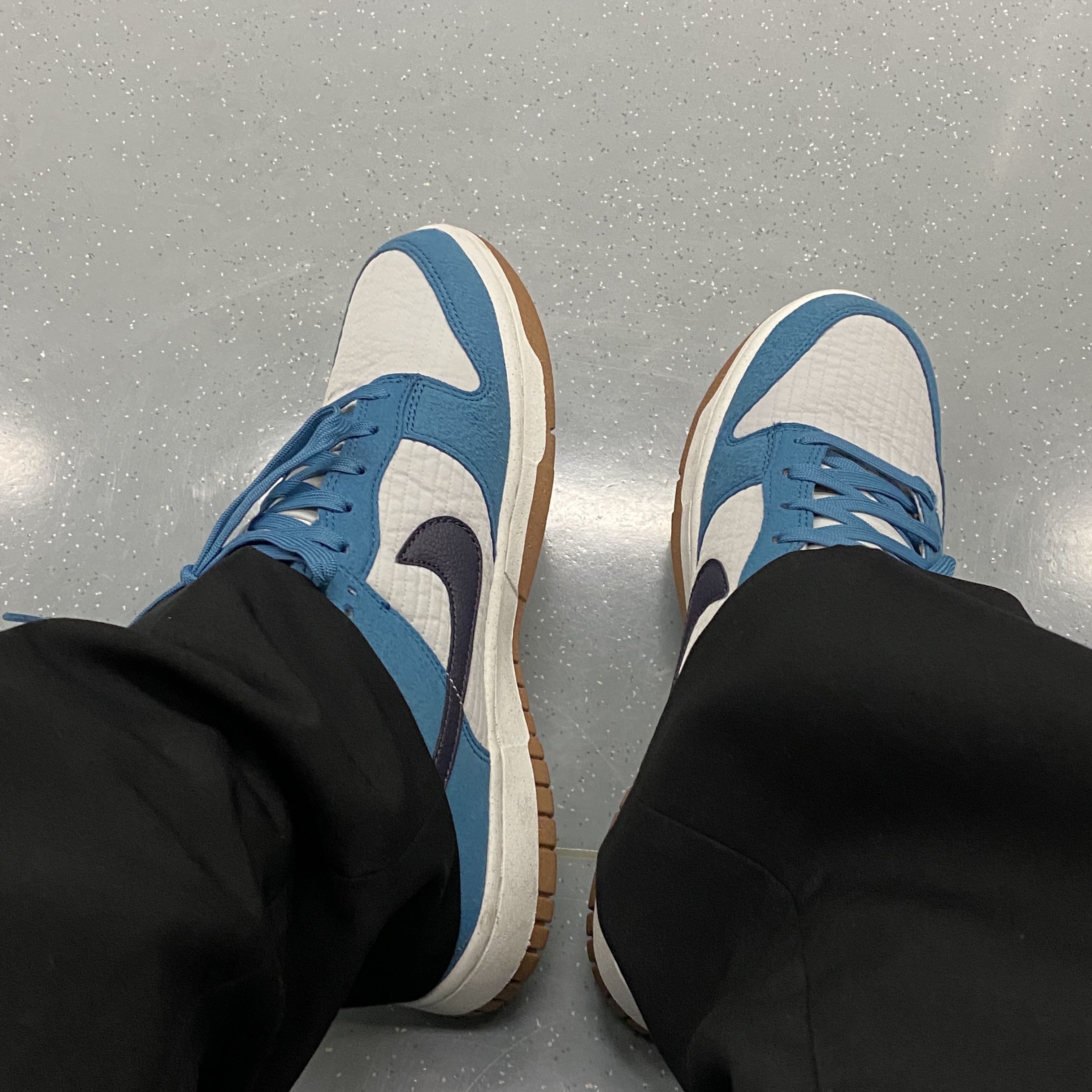 Nike Dunk Low Retro Next Nature Riftblue 착용 스타일 - 3