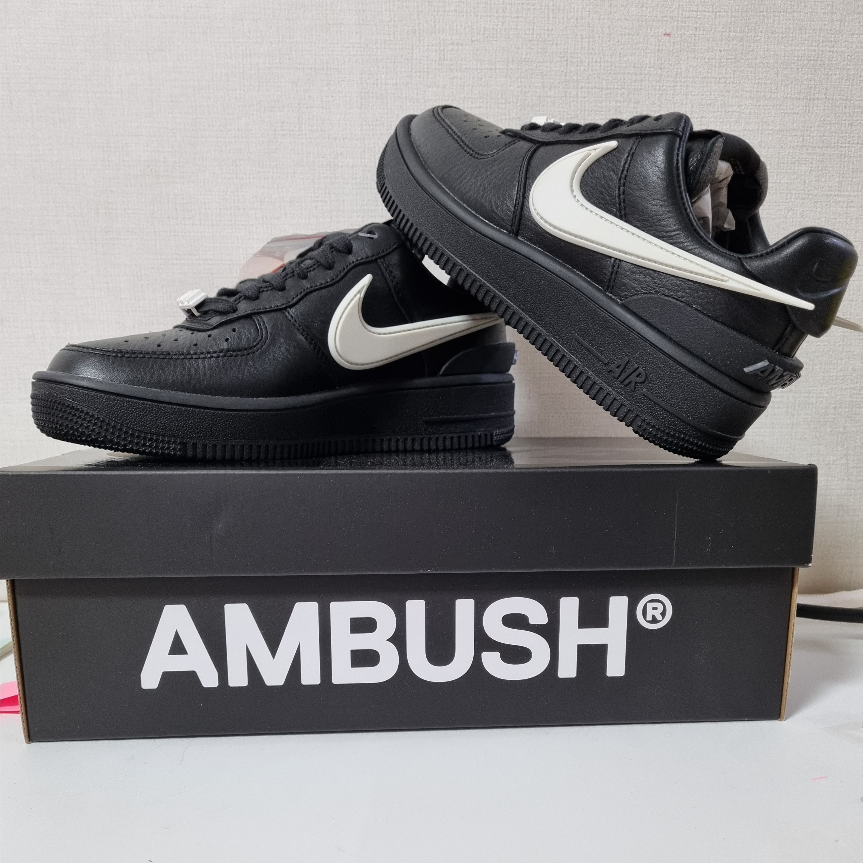 Nike x Ambush Air Force 1 Low SP Black 착용 스타일