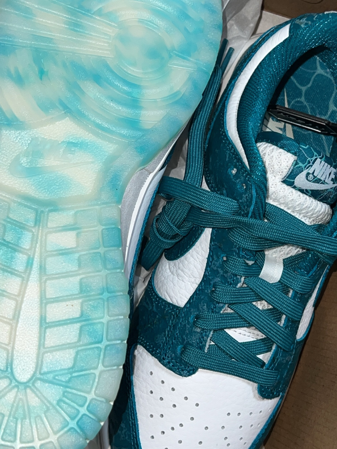(W) Nike Dunk Low Ocean 착용 스타일 - 2