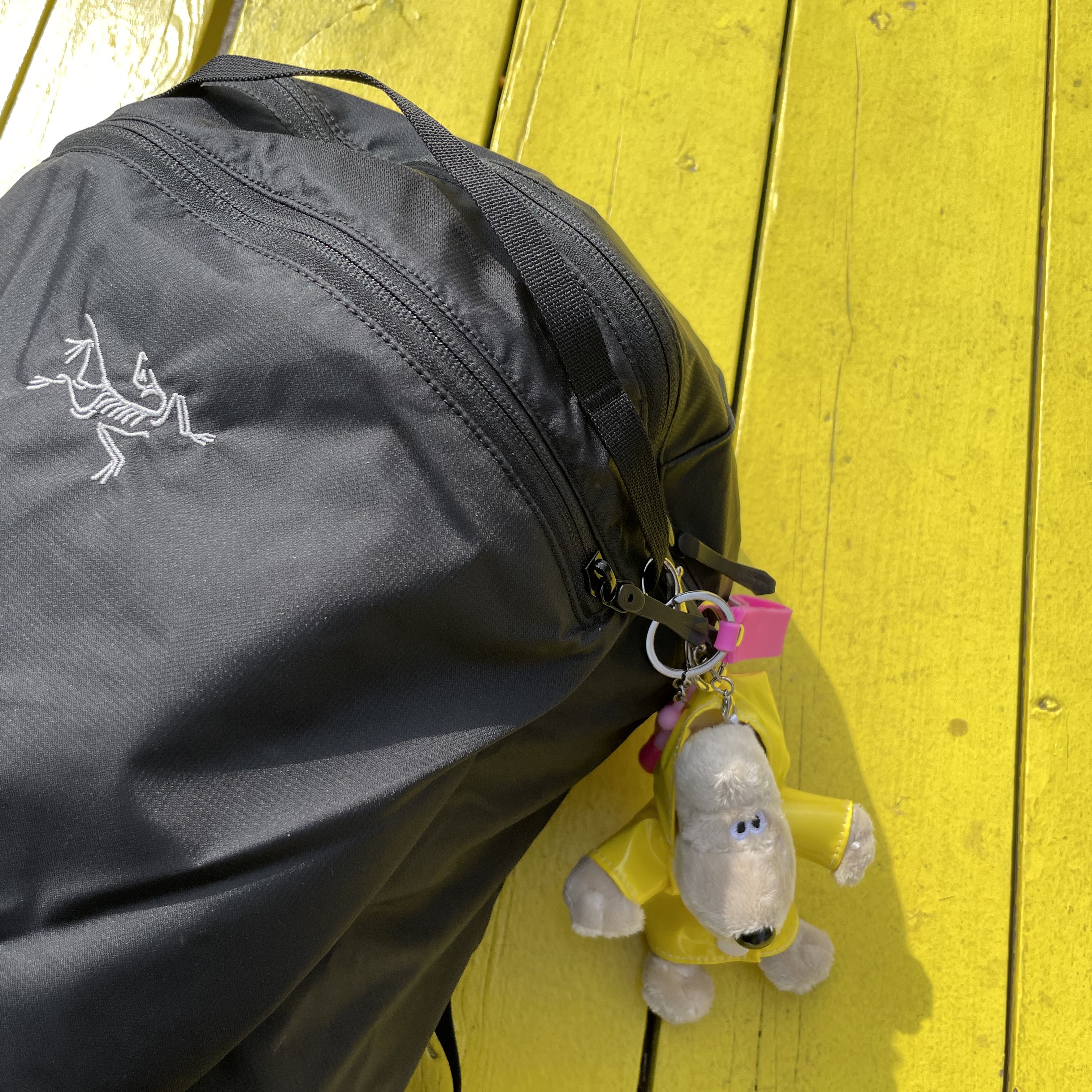 Arc'teryx Heliad 15 Backpack Black 착용 스타일 - 1