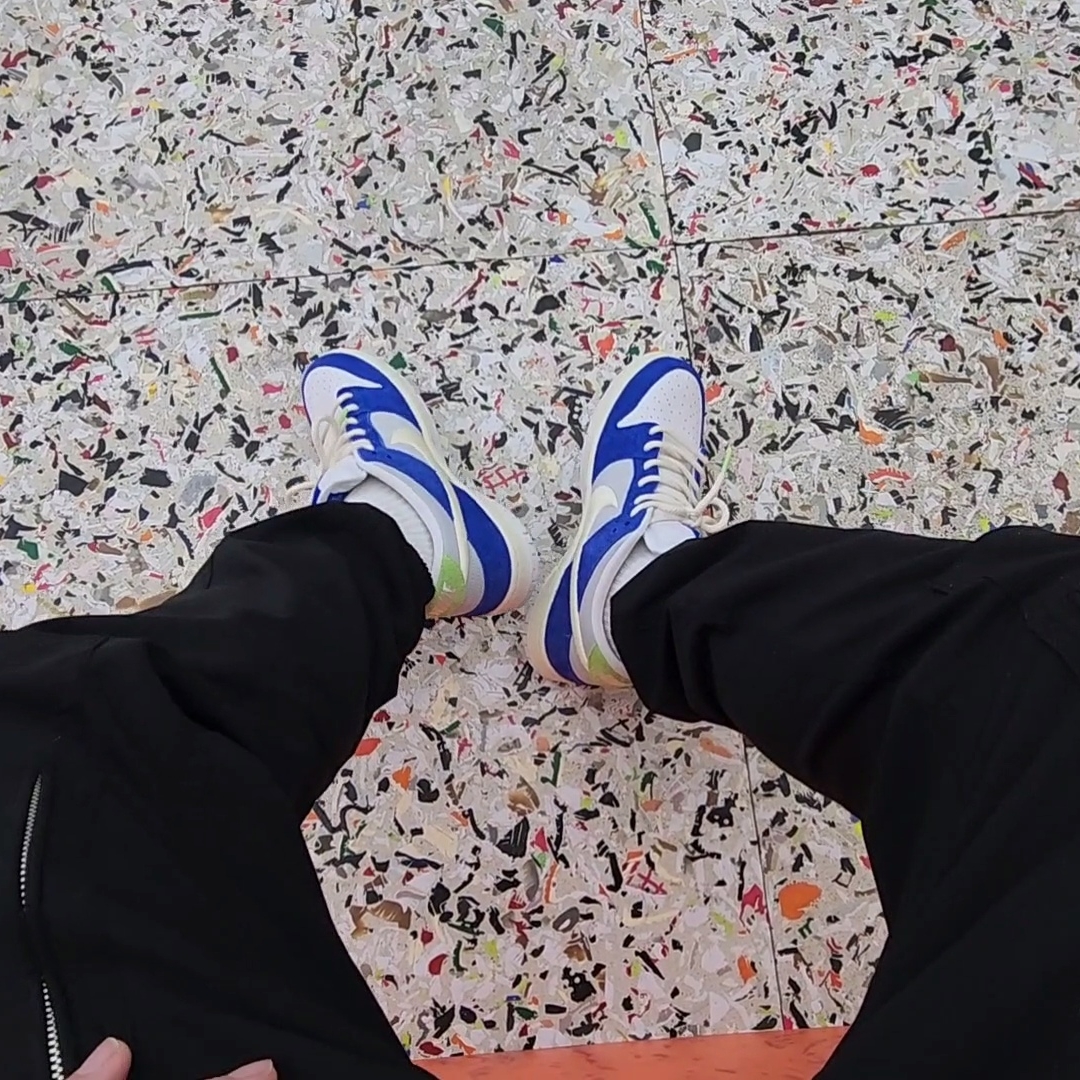 Nike x Fly Streetwear SB Dunk Low Pro Gardenia 착용 스타일 - 3