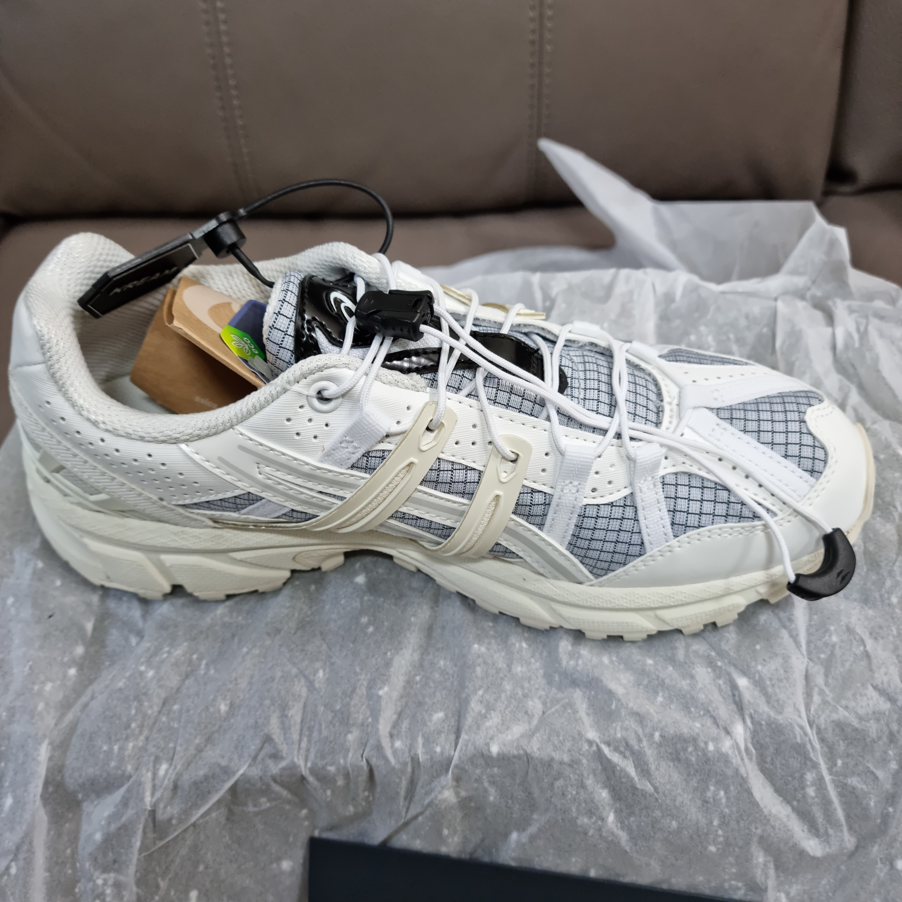 (W) Asics x Matin Kim Gel-Sonoma 15-50 Glacier Grey White 착용 스타일 - 3