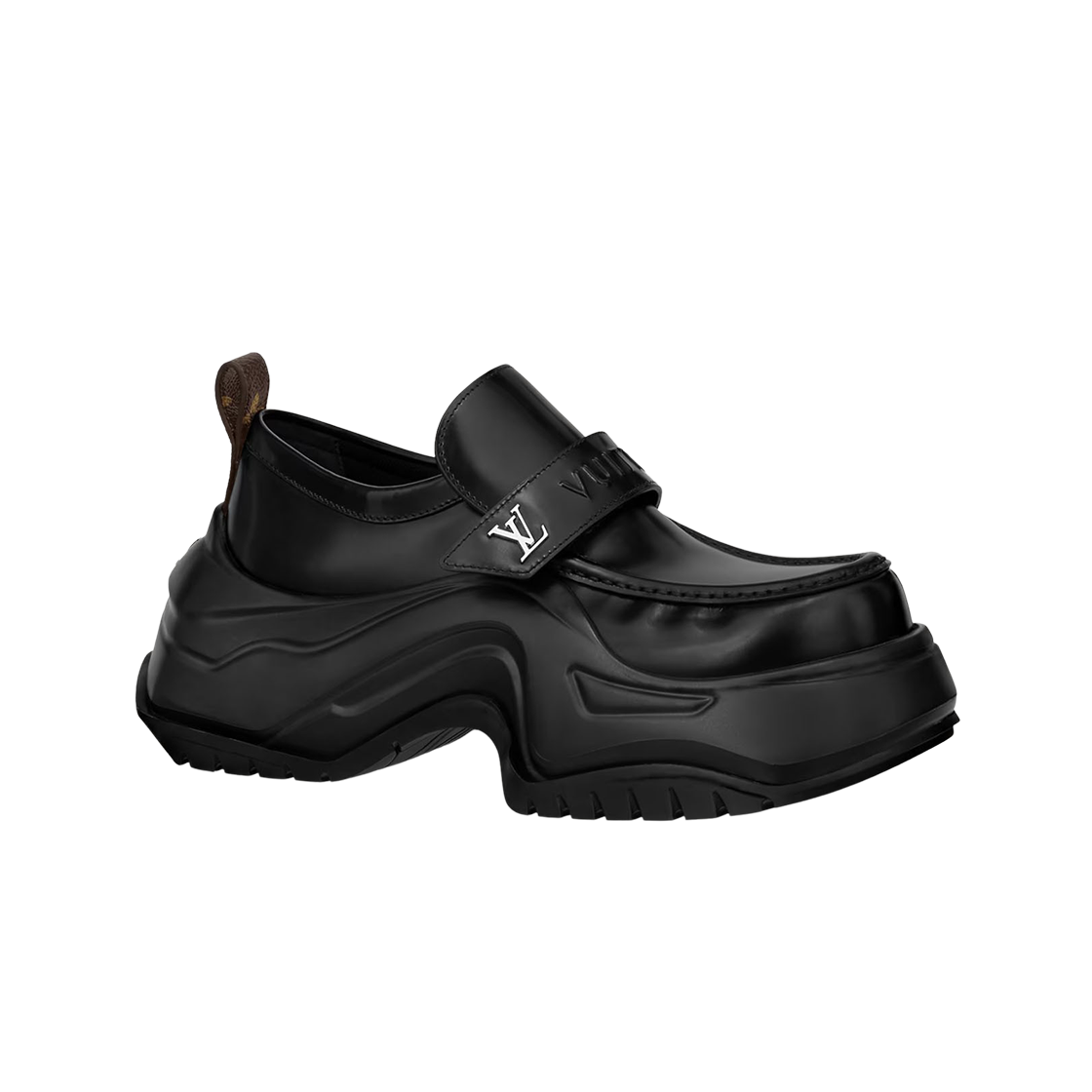 루이비통 LV 아치라이트 2.0 플랫폼 로퍼 블랙(Louis Vuitton LV Archlight 2.0 Platform Loafers Black) - 1