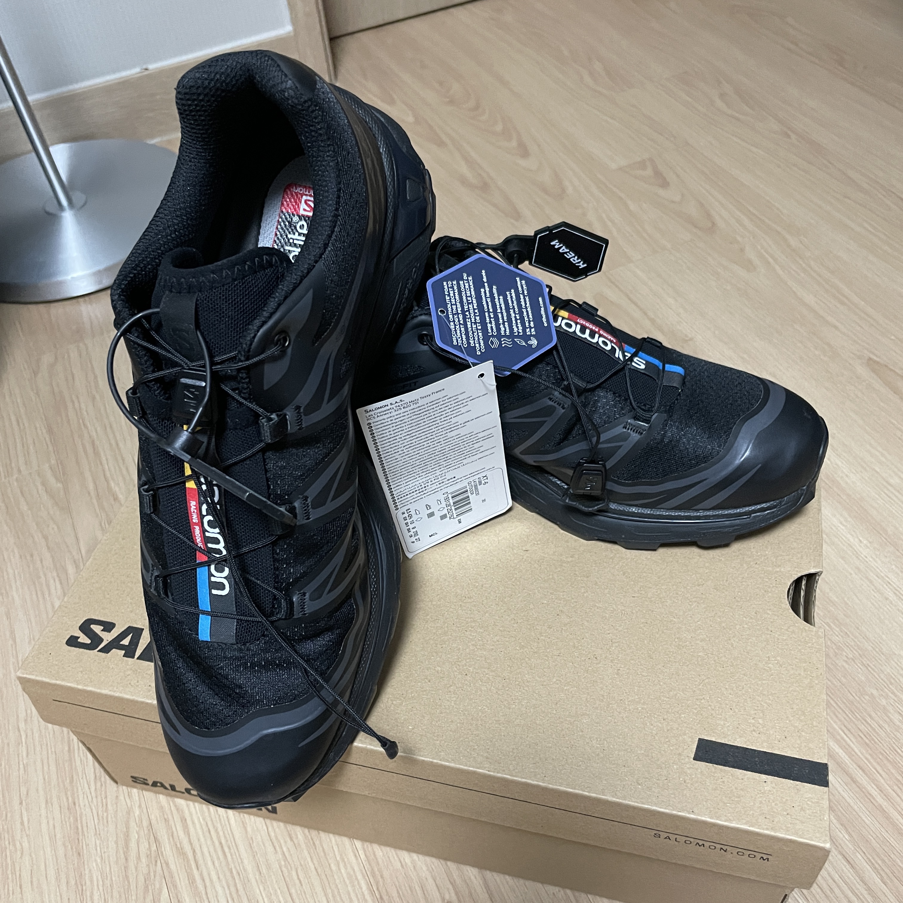 Salomon XT-6 ADV Black 착용 스타일
