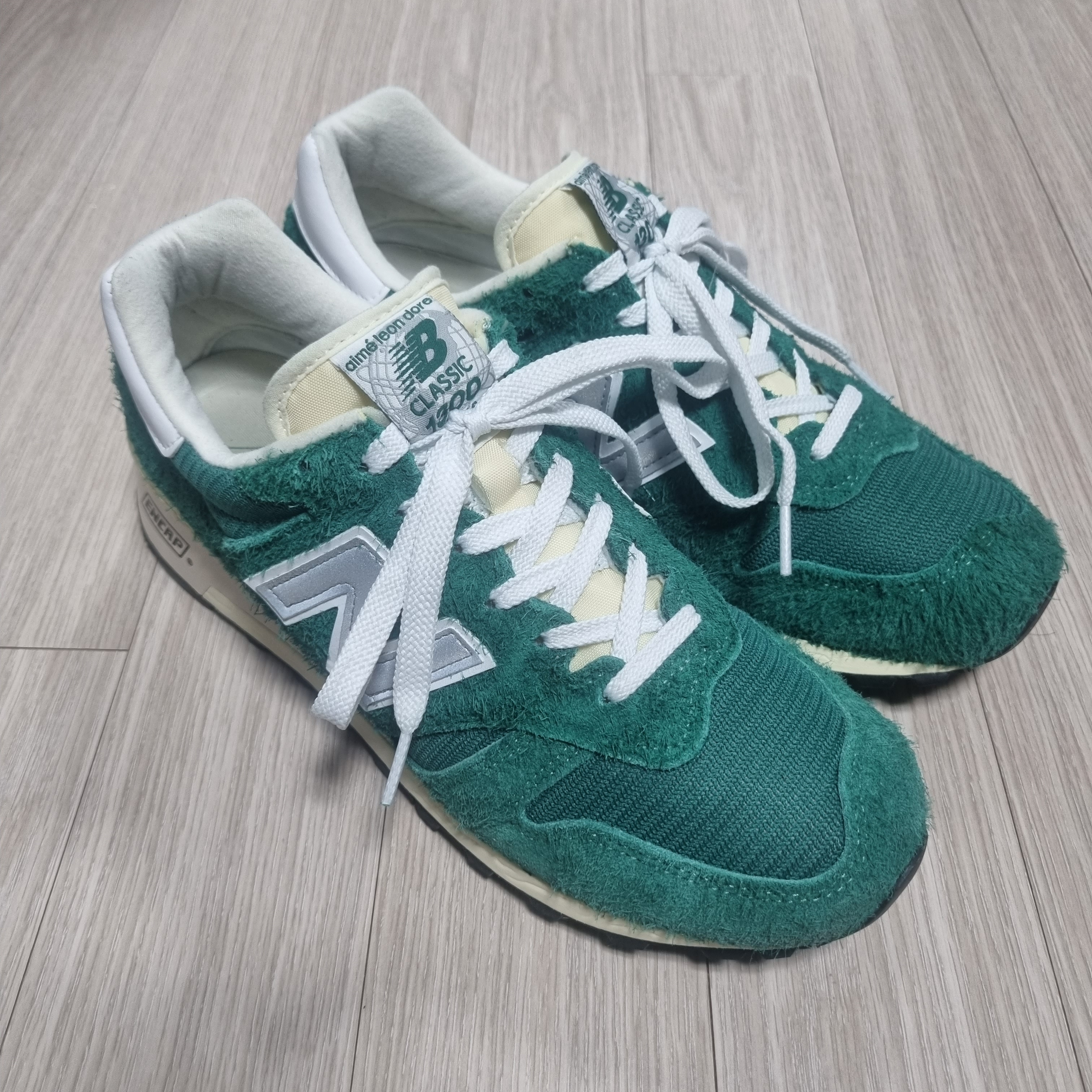 New Balance x Aime Leon Dore 1300 Botanical Green 착용 스타일